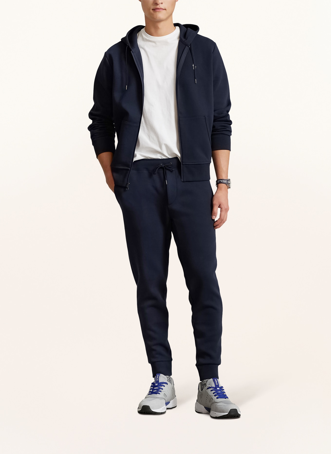 POLO RALPH LAUREN Sweaterjas: DONKERBLAUW