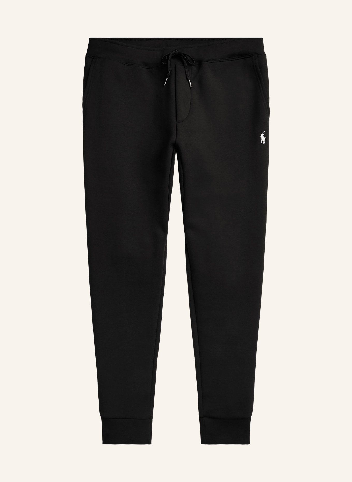 POLO RALPH LAUREN Tepláky: ČERNÁ
