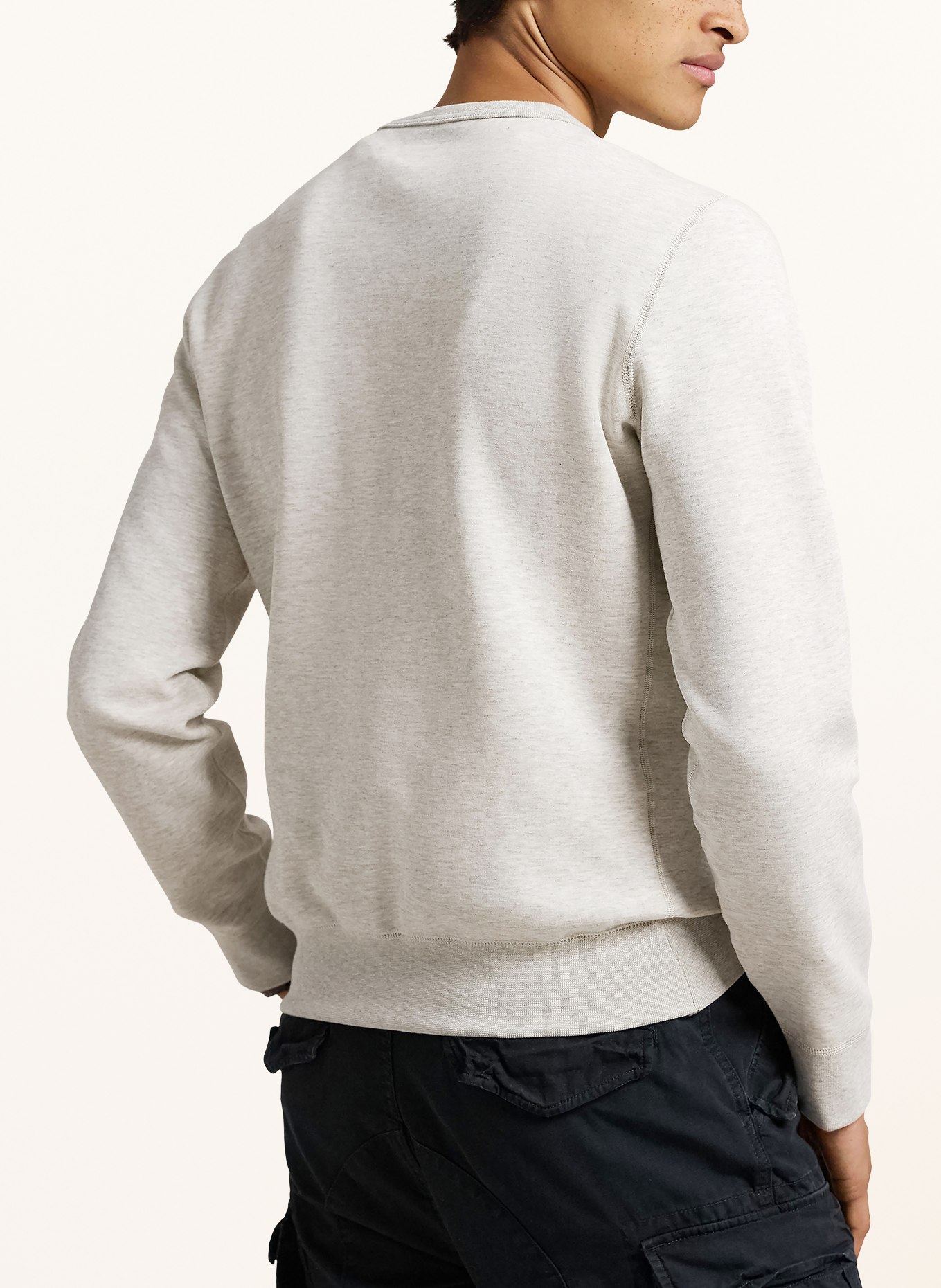POLO RALPH LAUREN Sweatshirt: LICHTGRIJS