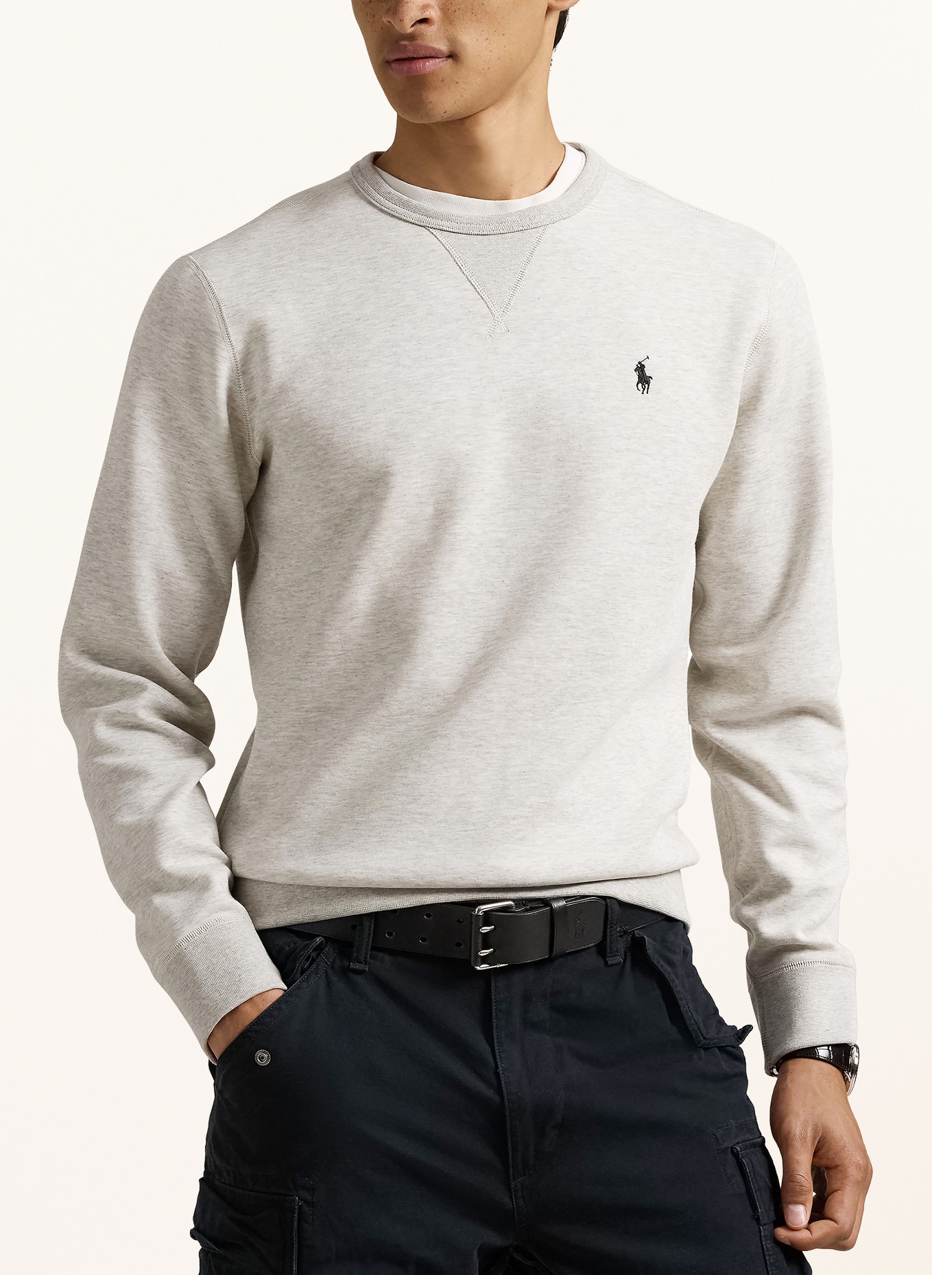 POLO RALPH LAUREN Sweatshirt: LICHTGRIJS