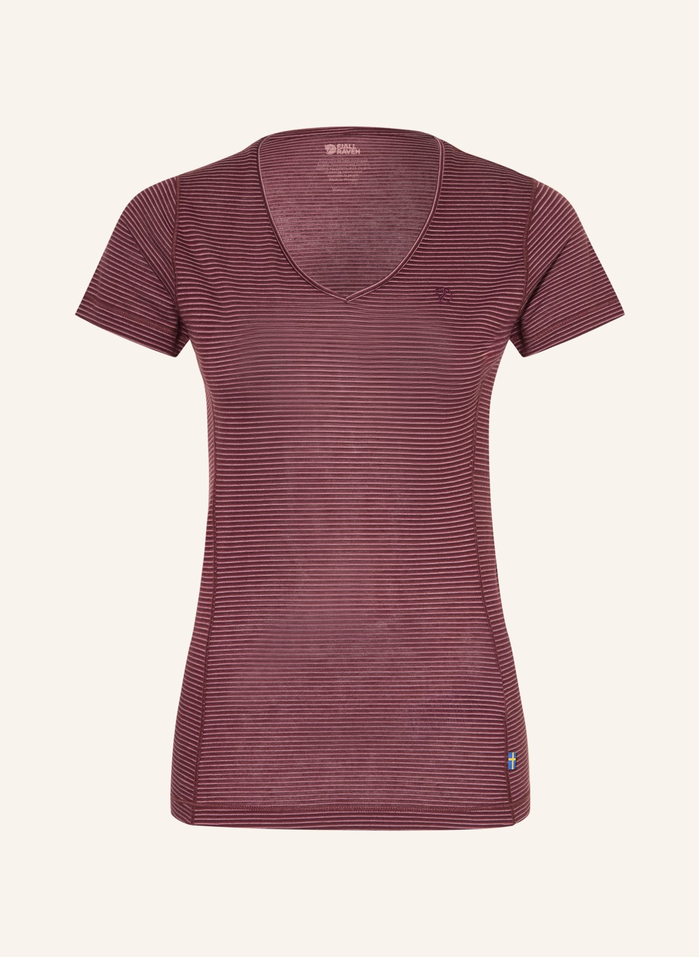 FJÄLLRÄVEN T-Shirt ABISKO COOL: DARK RED