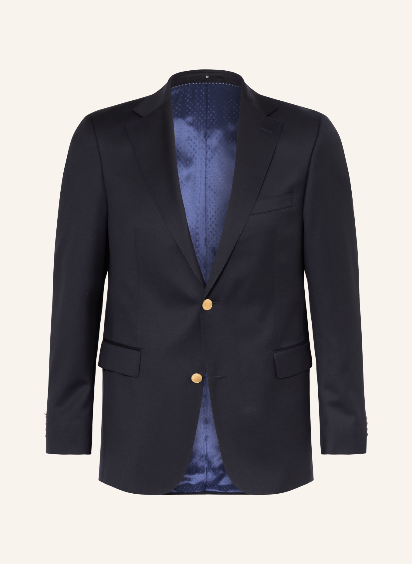 DRESSLER Tailored jacket comfort fit: DARK BLUE