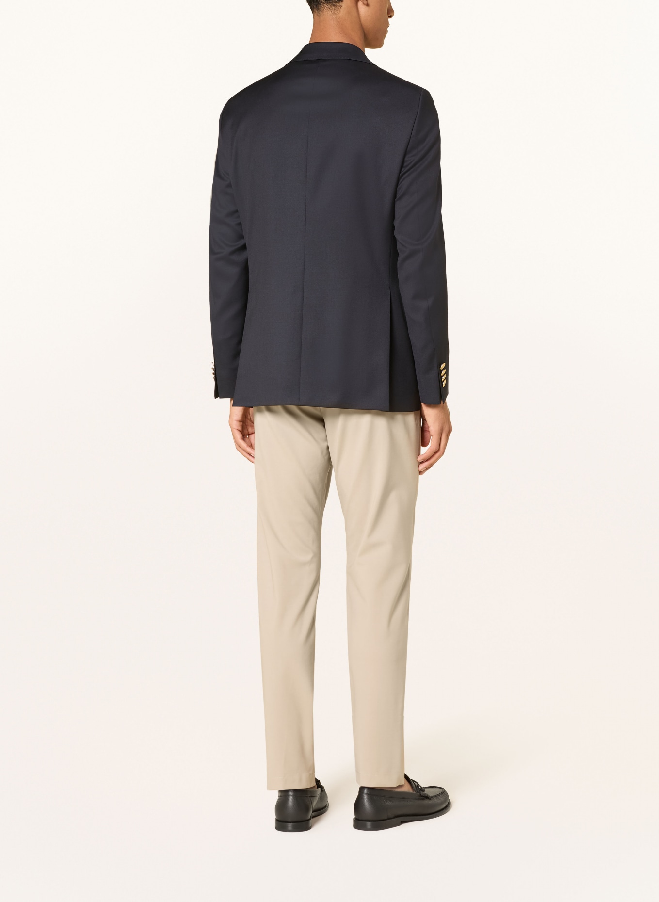 DRESSLER Tailored jacket comfort fit: DARK BLUE