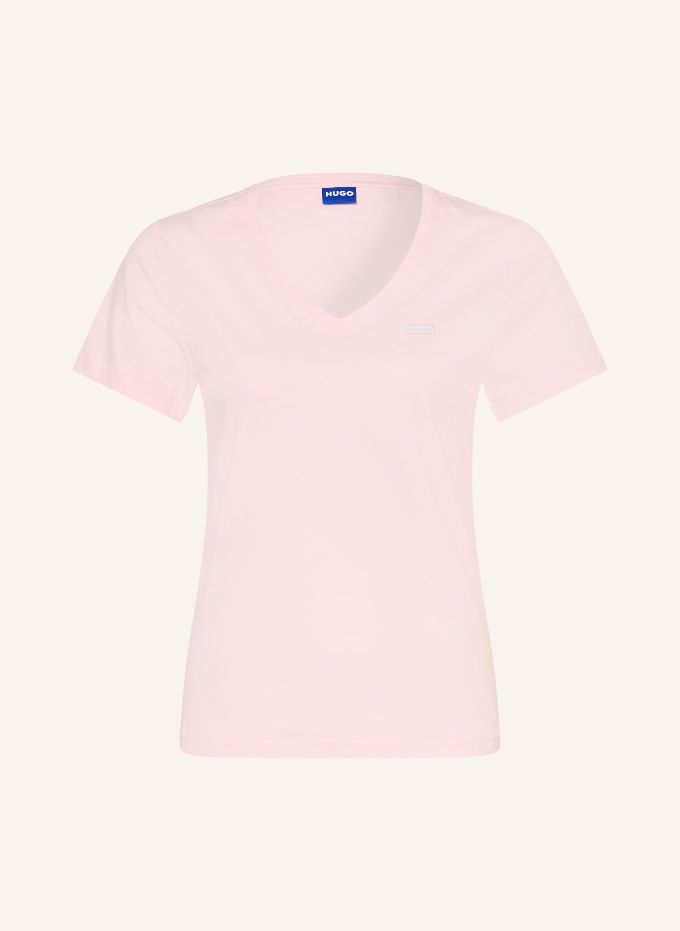 HUGO T-shirt: LIGHT PINK