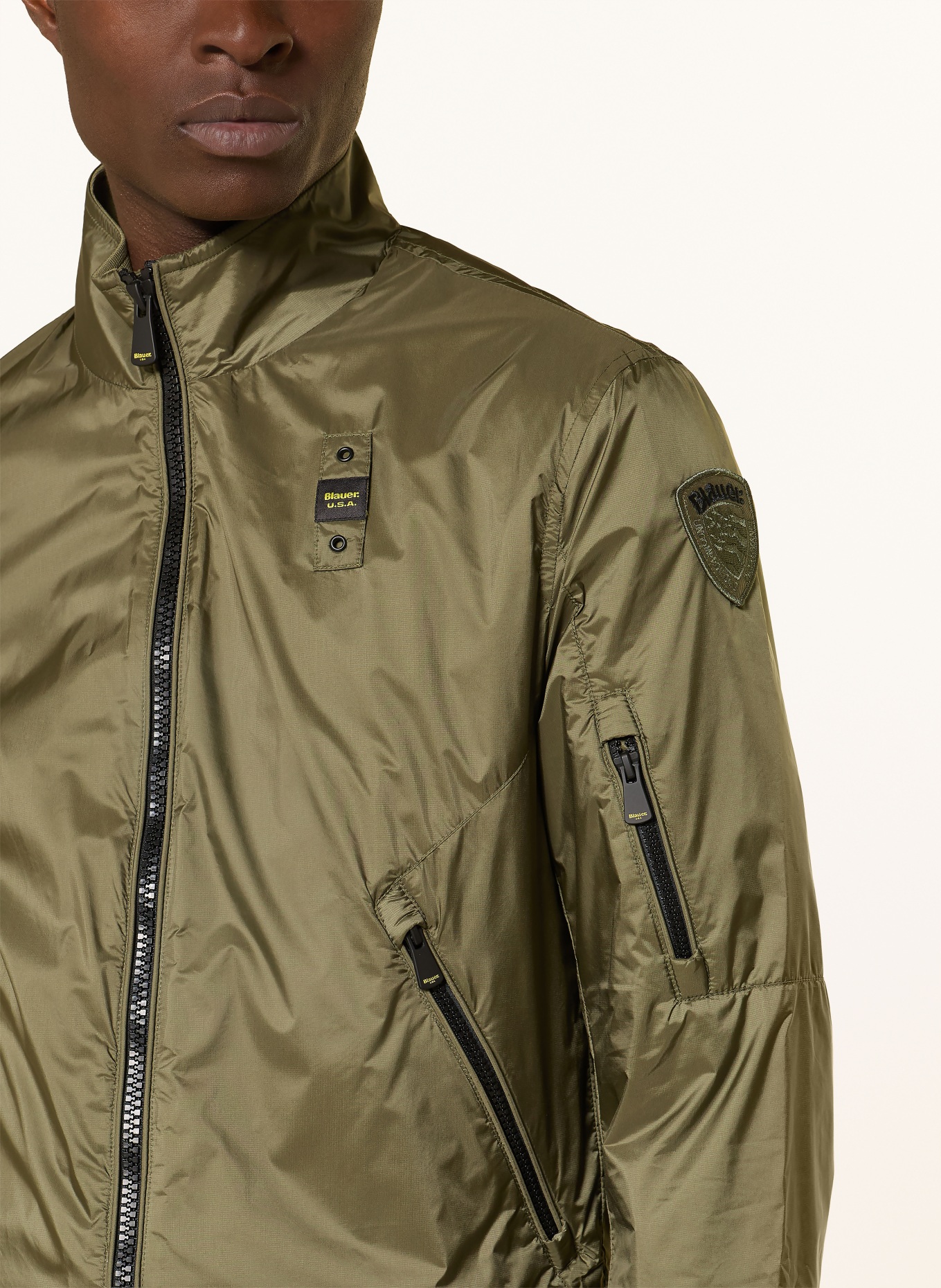 Blauer Blouson: OLIJF