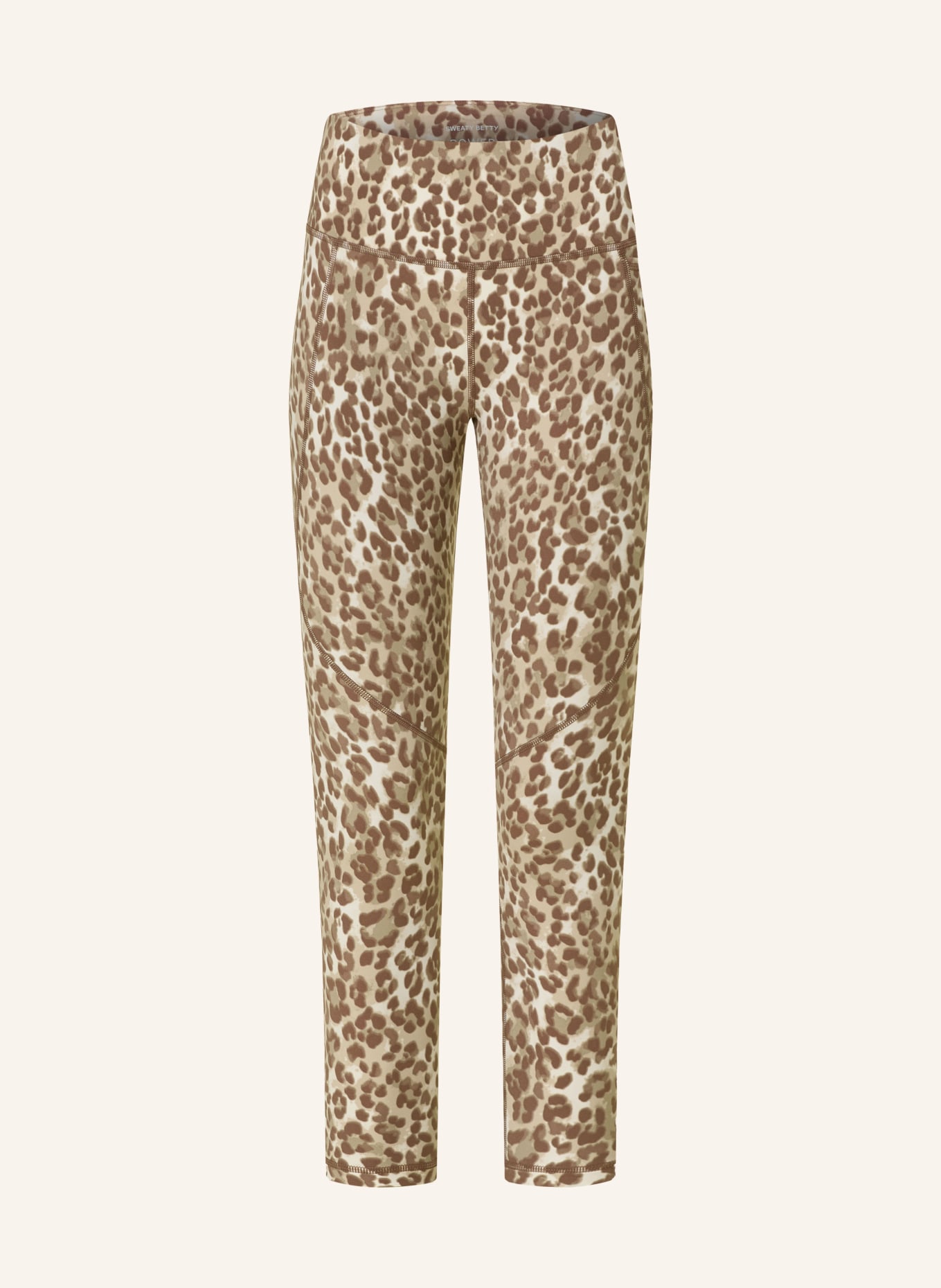 Sweaty Betty Leggings POWER: BEIGE / BROWN / CREAM