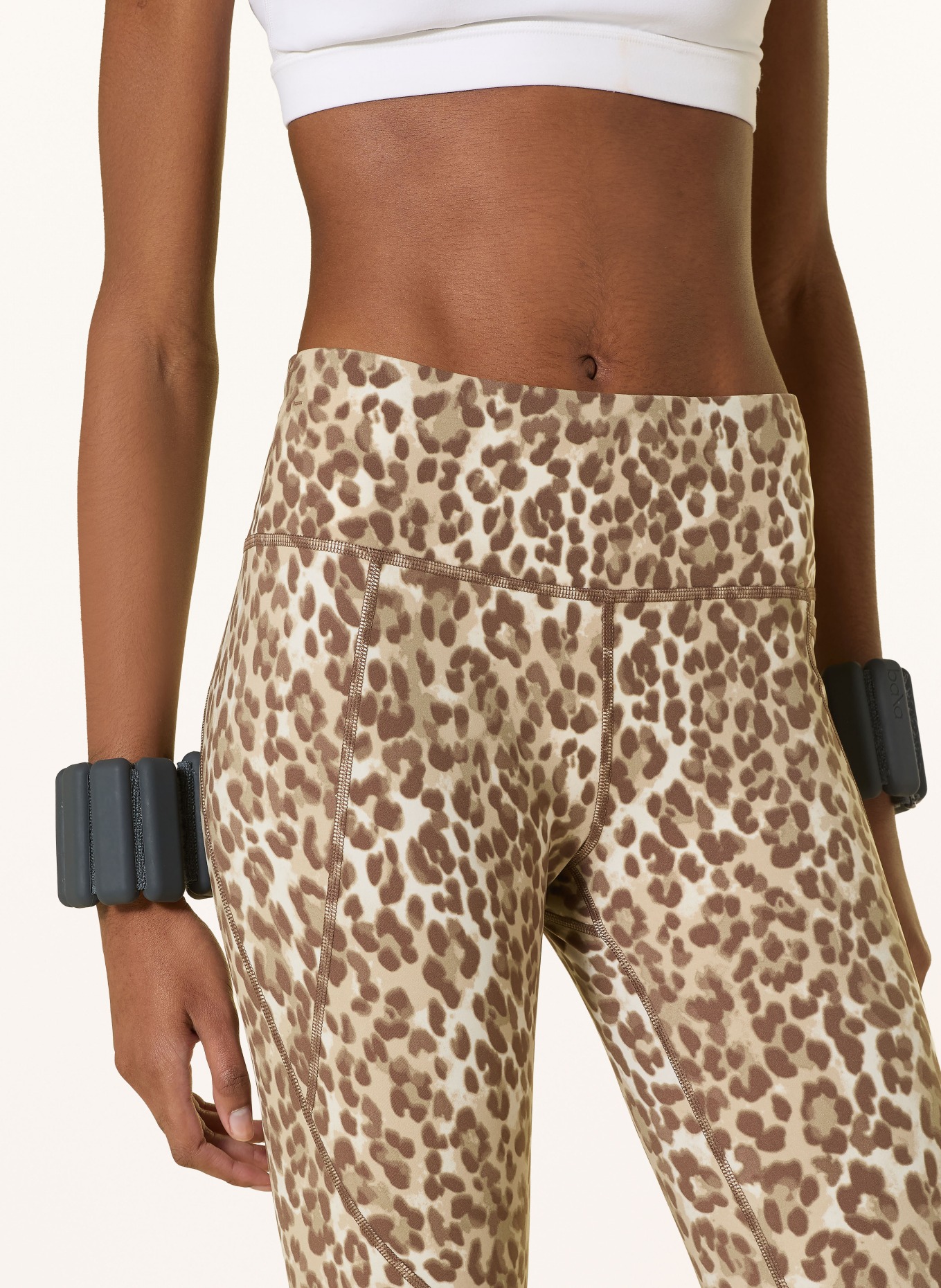 Sweaty Betty Leggings POWER: BEIGE / BROWN / CREAM