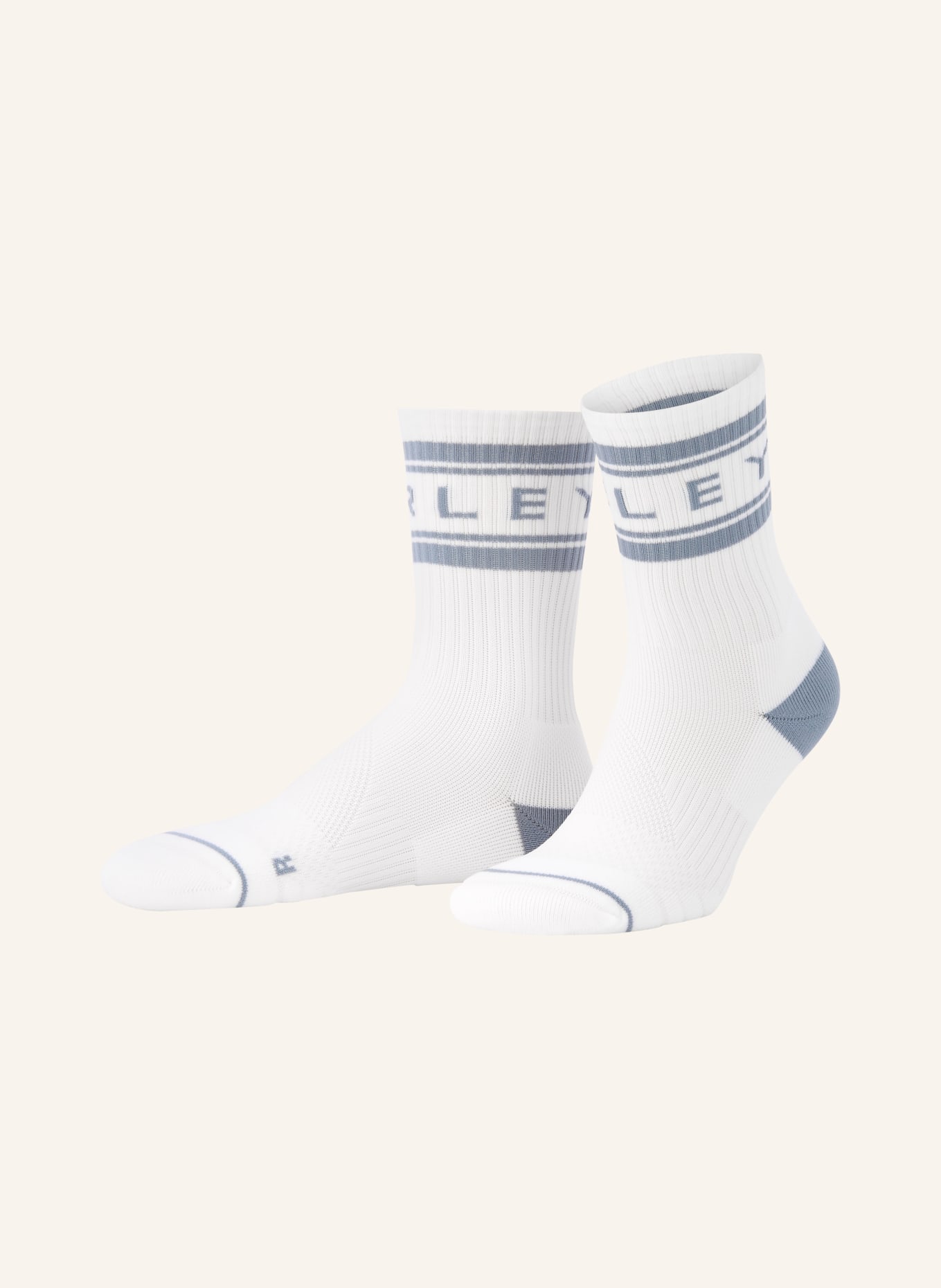 VARLEY Socken ASTLEY: WEISS / BLAUGRAU