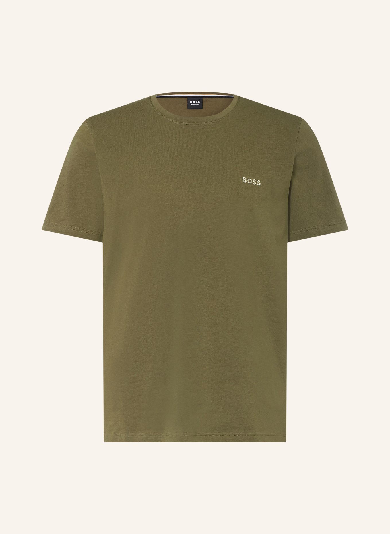 BOSS Pajama shirt MIX&MATCH: OLIVE