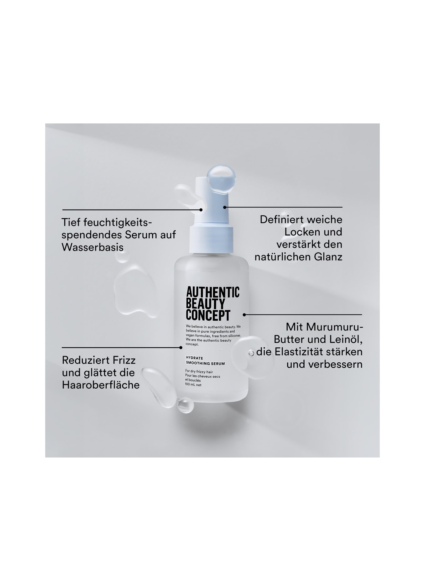 AUTHENTIC BEAUTY CONCEPT HYDRATE SMOOTHING SERUM