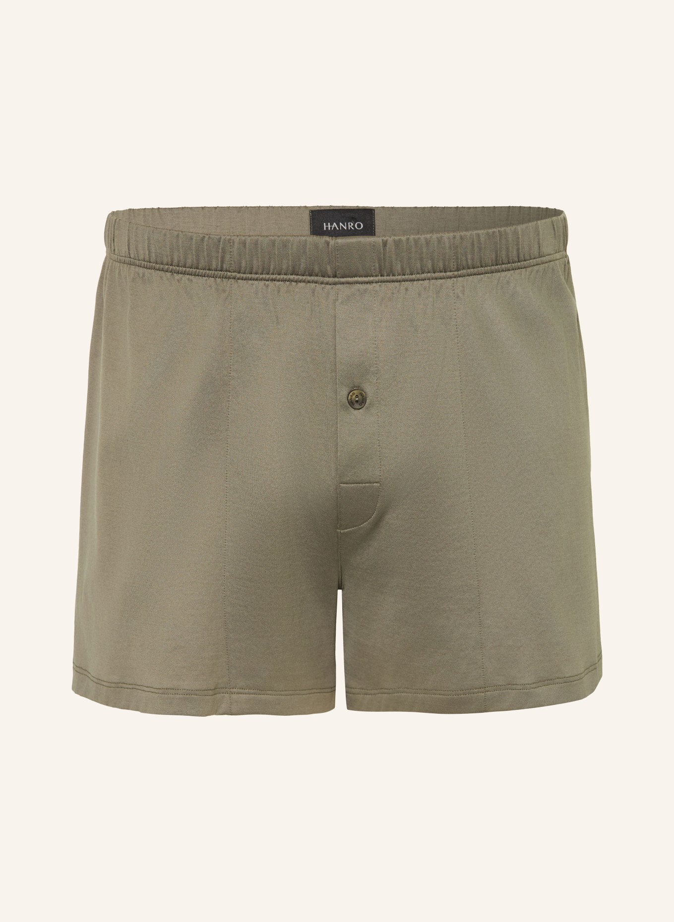 HANRO Bokserki COTTON SPORTY: OLIWKOWY