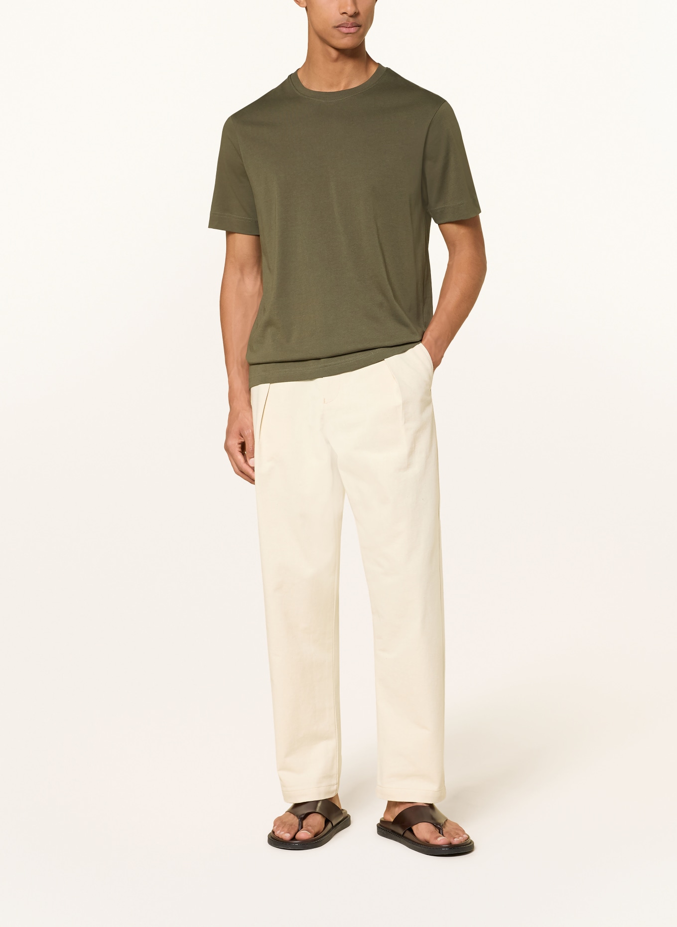 DRYKORN Tricou RAPHAEL: KAKI