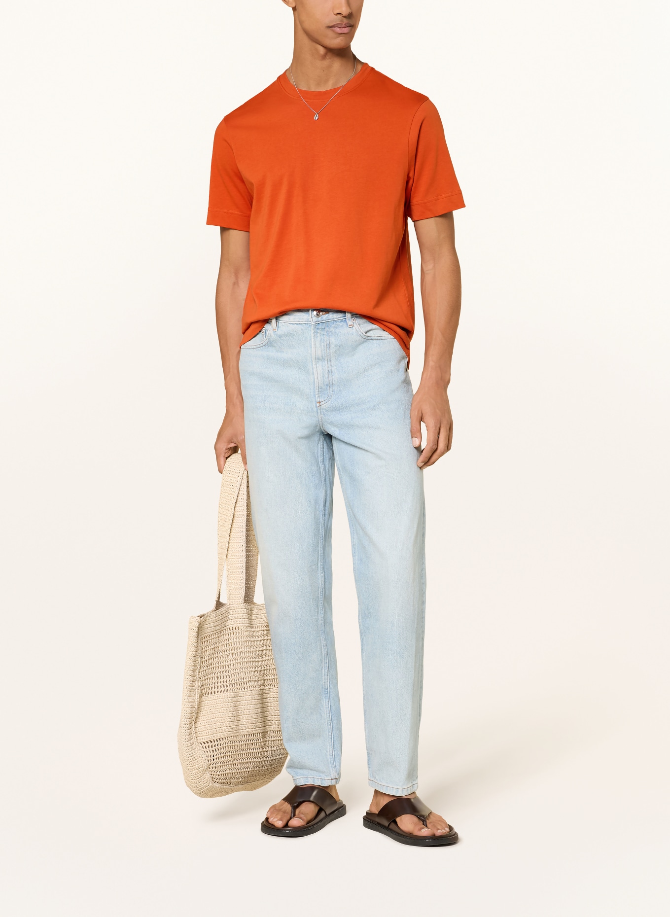 DRYKORN Tricou RAPHAEL: PORTOCALIU