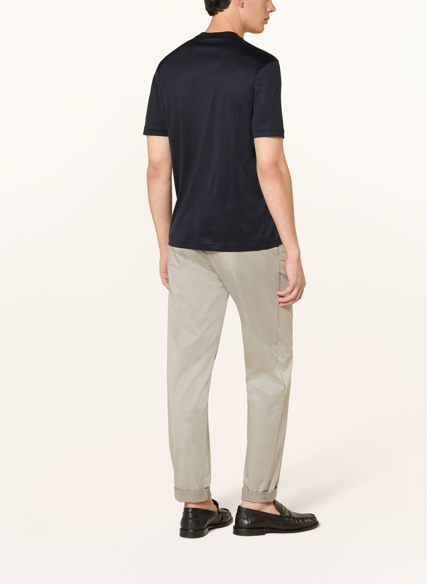 Stefan Brandt T-Shirt: DUNKELBLAU