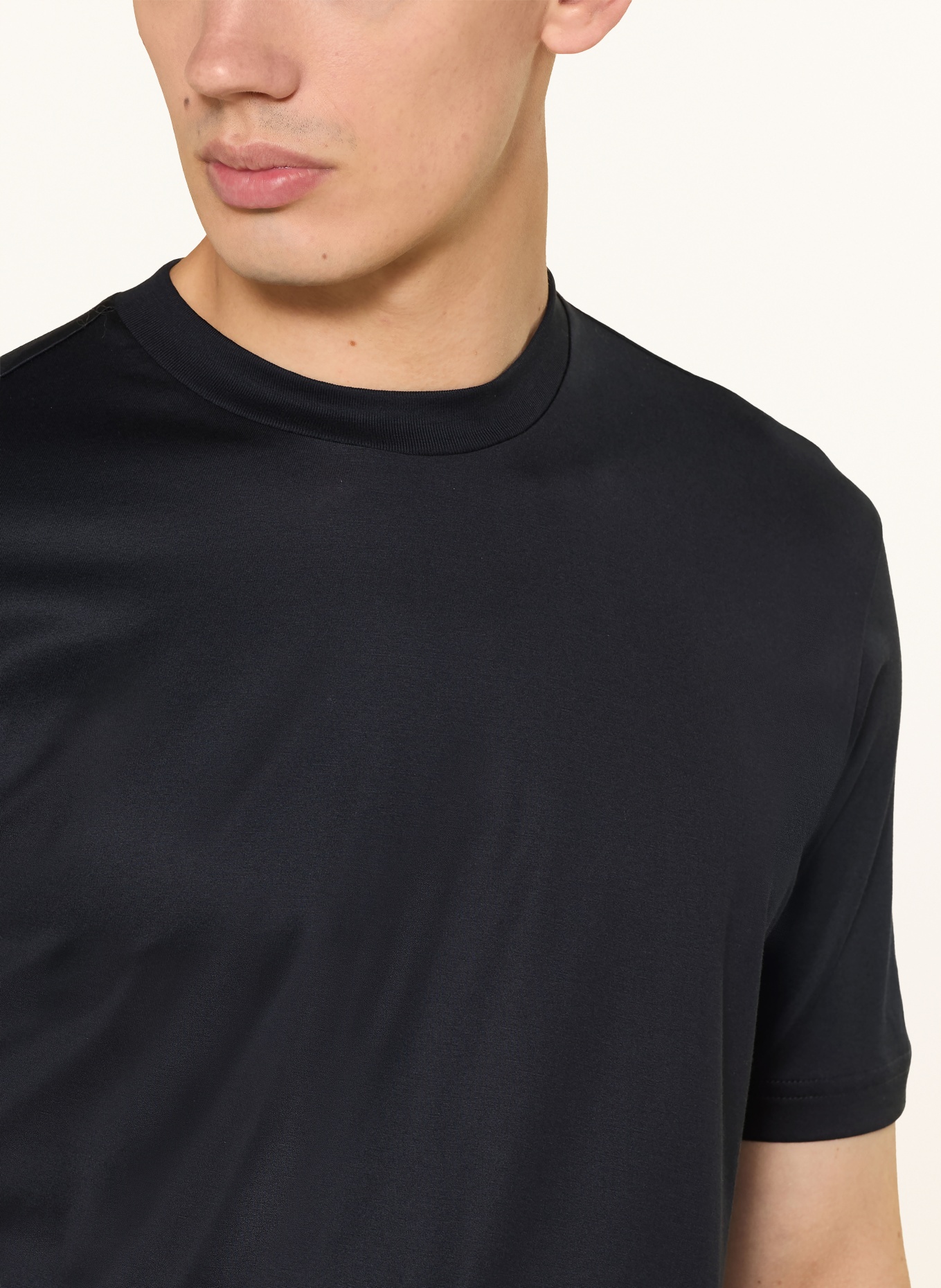 Stefan Brandt T-Shirt: DUNKELBLAU