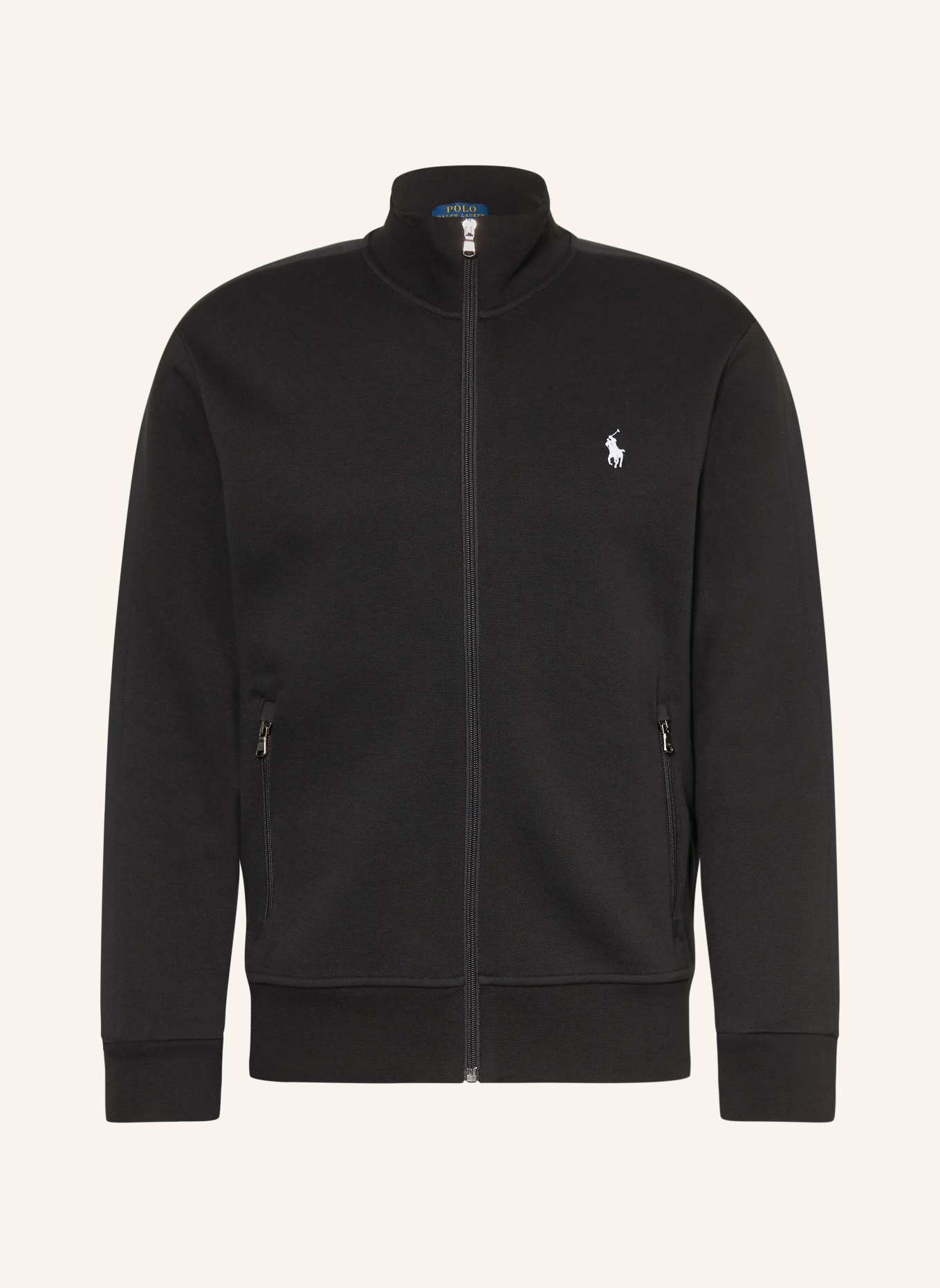POLO RALPH LAUREN veste de survêtement: NOIR