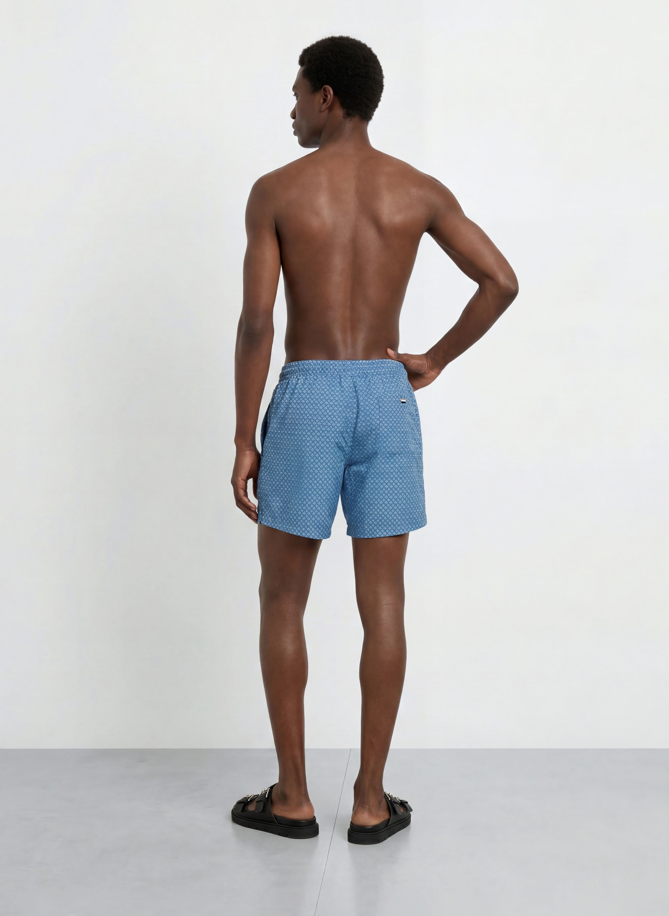 BOSS Badeshorts VIBE: BLAU / HELLBLAU