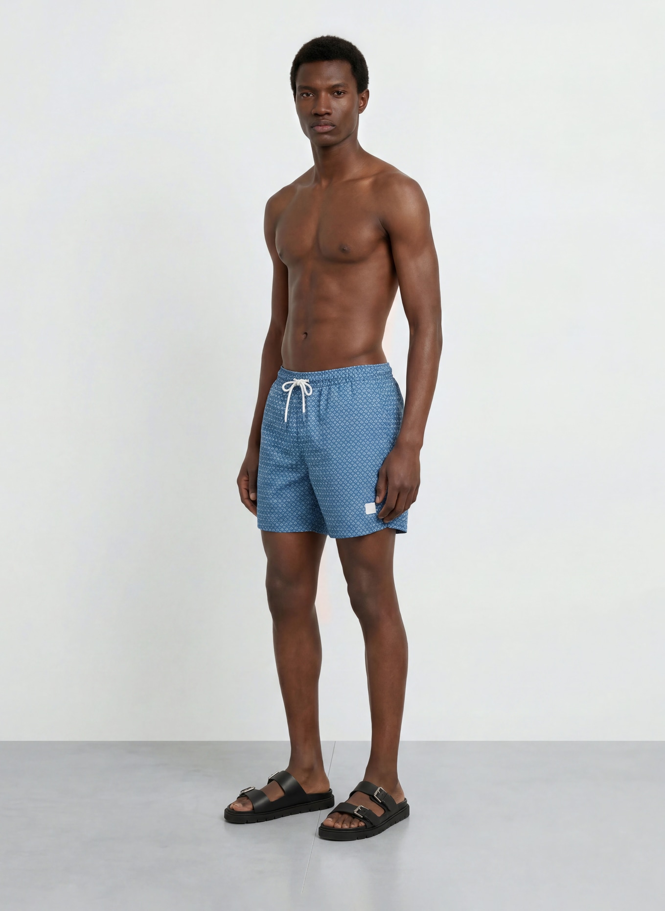 BOSS Badeshorts VIBE: BLAU / HELLBLAU