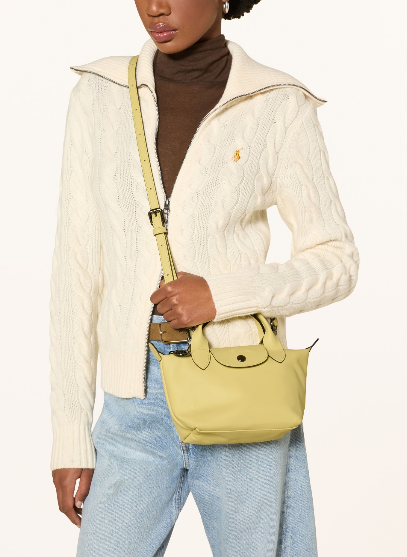 LONGCHAMP Handtasche LE PLIAGE XTRA XS: HELLGRÜN