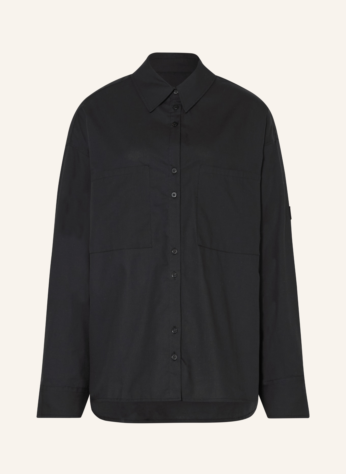 black palms Chemise oversize BRINO: NOIR