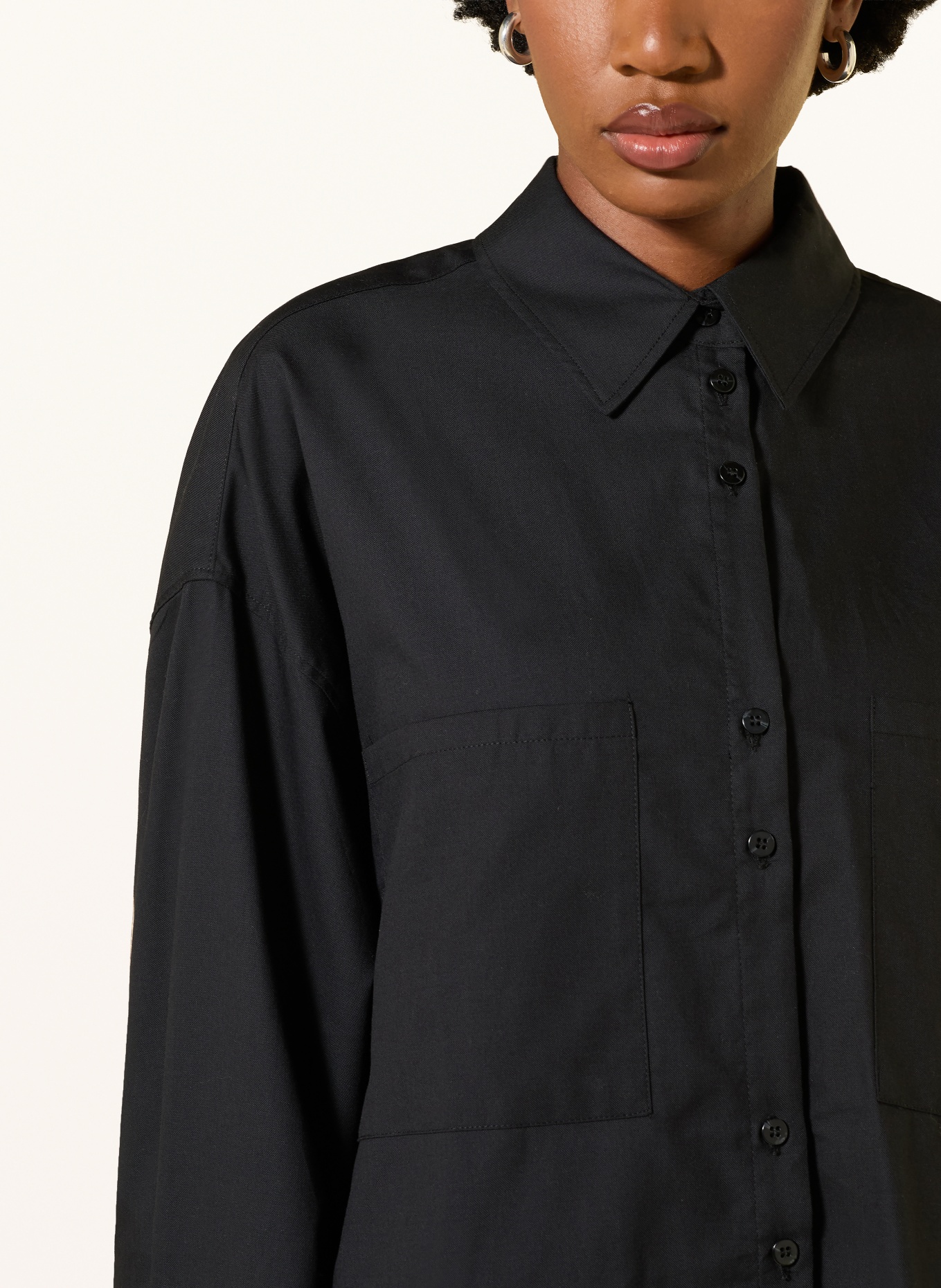 black palms Chemise oversize BRINO: NOIR