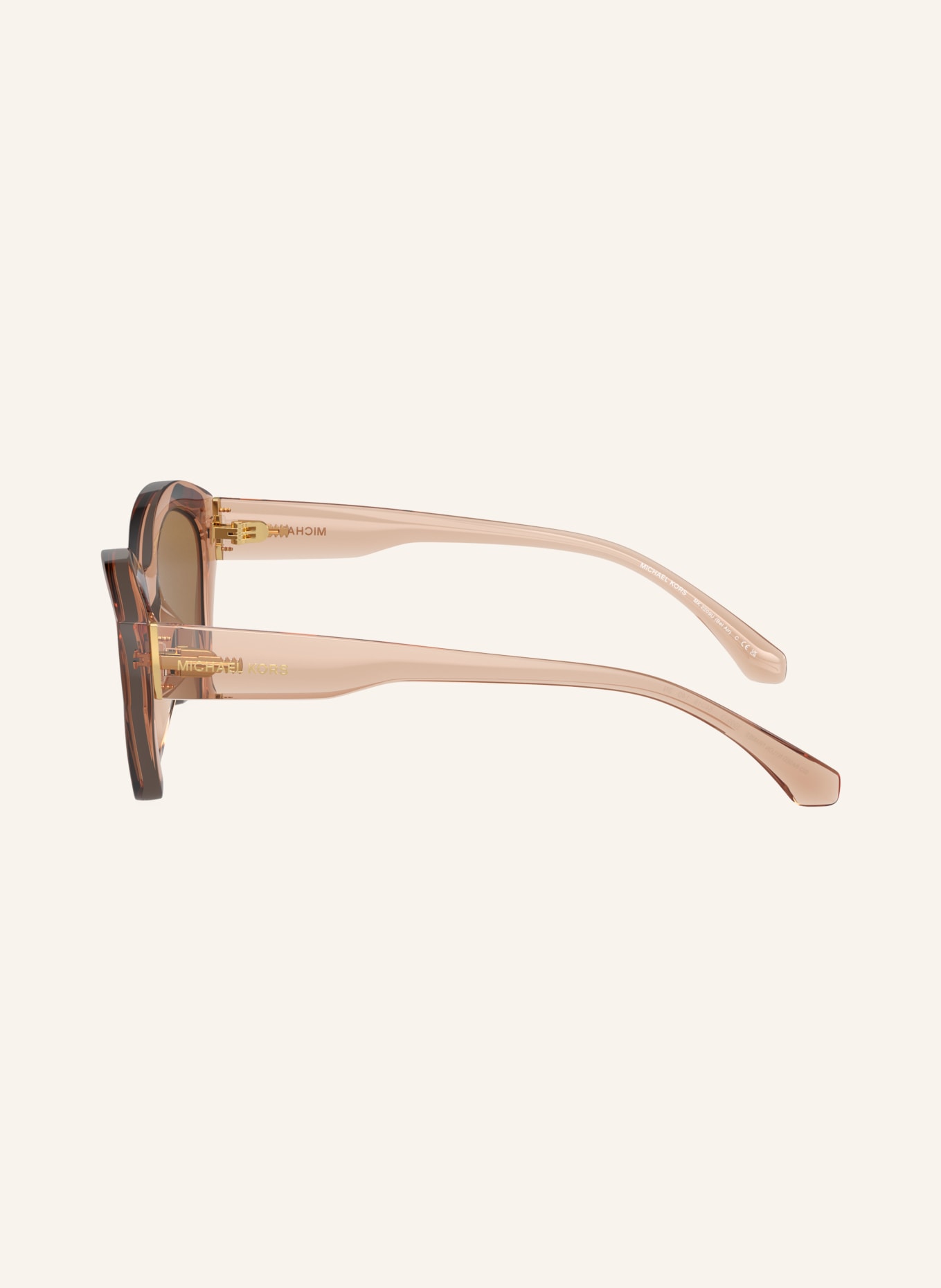 MICHAEL KORS Solbriller MK2209U BEL AIR: BRUN TRANSPARENT