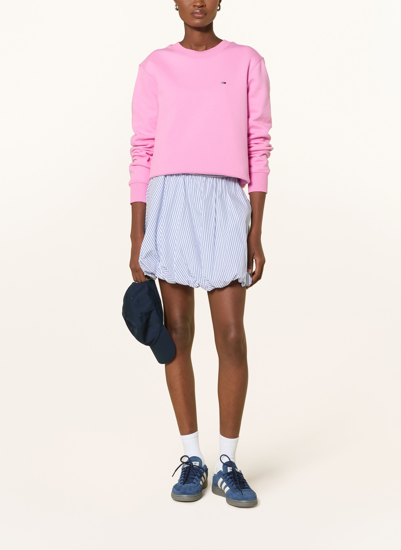 TOMMY JEANS Sweatshirt: PINK