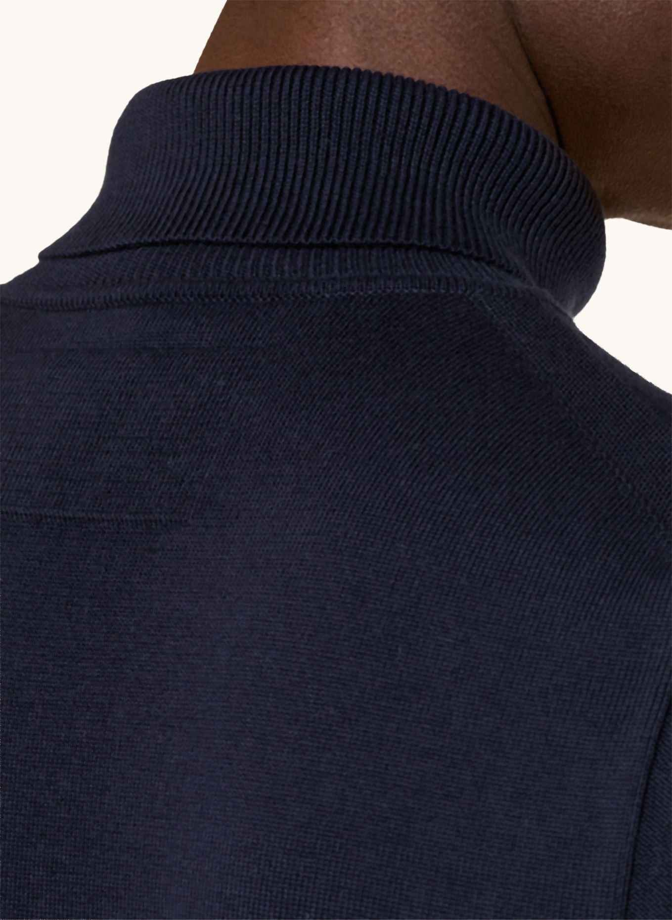 ARMEDANGELS Turtleneck sweater GAARDO: DARK BLUE