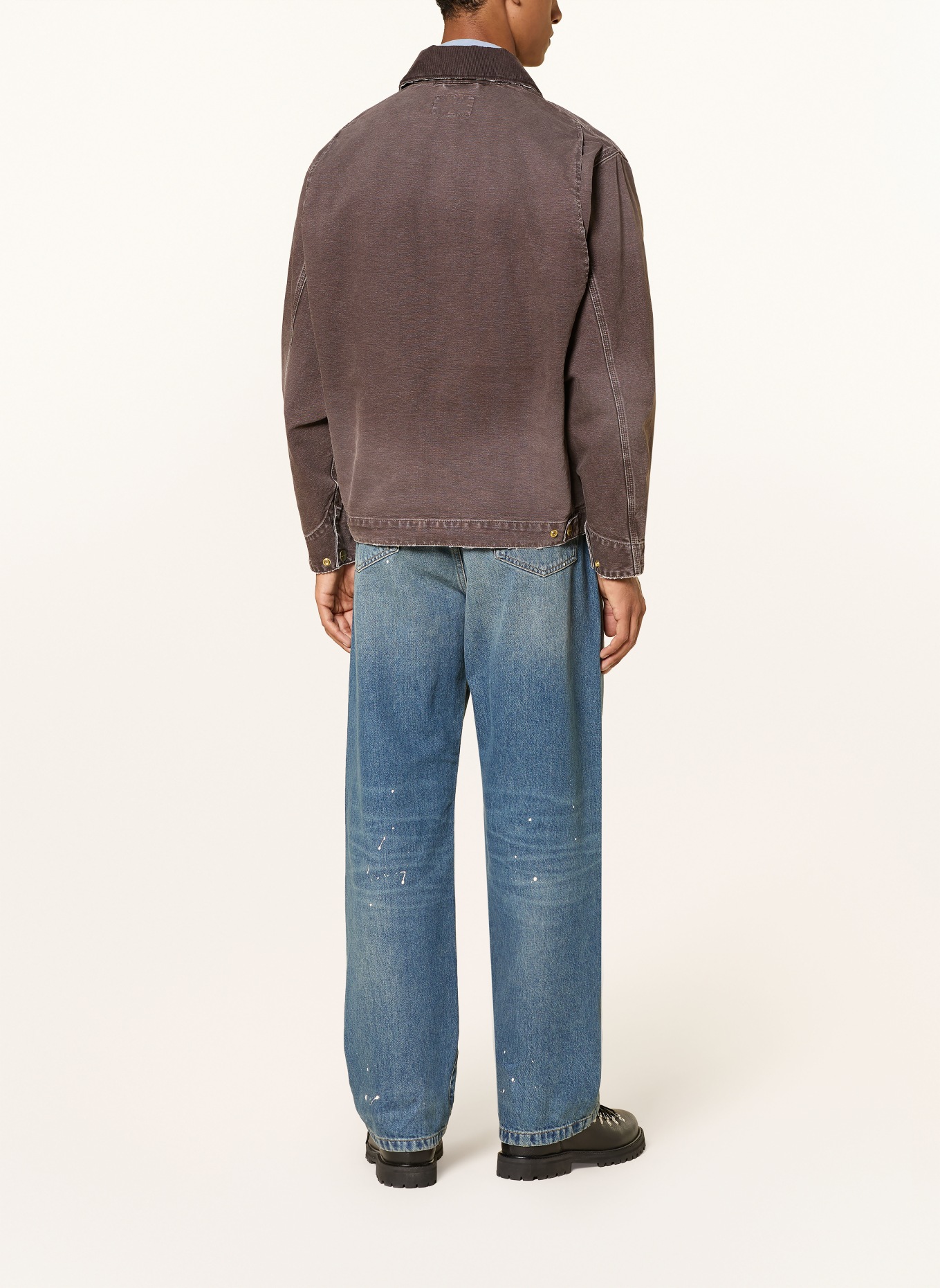 carhartt WIP Jean LANDON coupe ample et fuselée: 01EJ BLUE