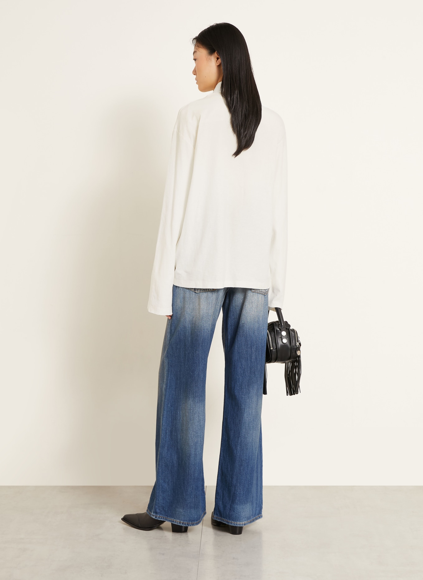 Acne Studios Long sleeve shirt: WHITE