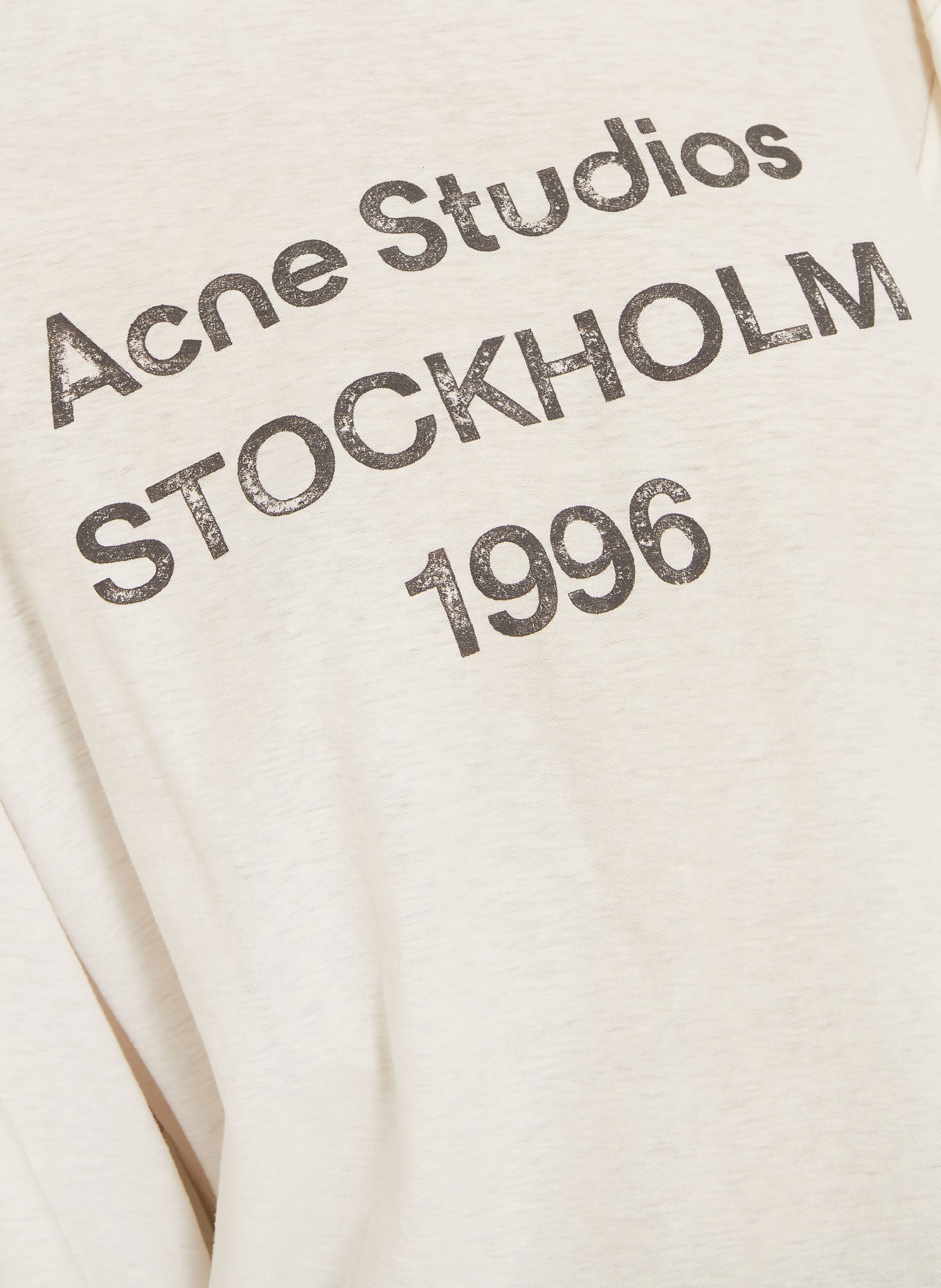 Acne Studios Long sleeve shirt: WHITE