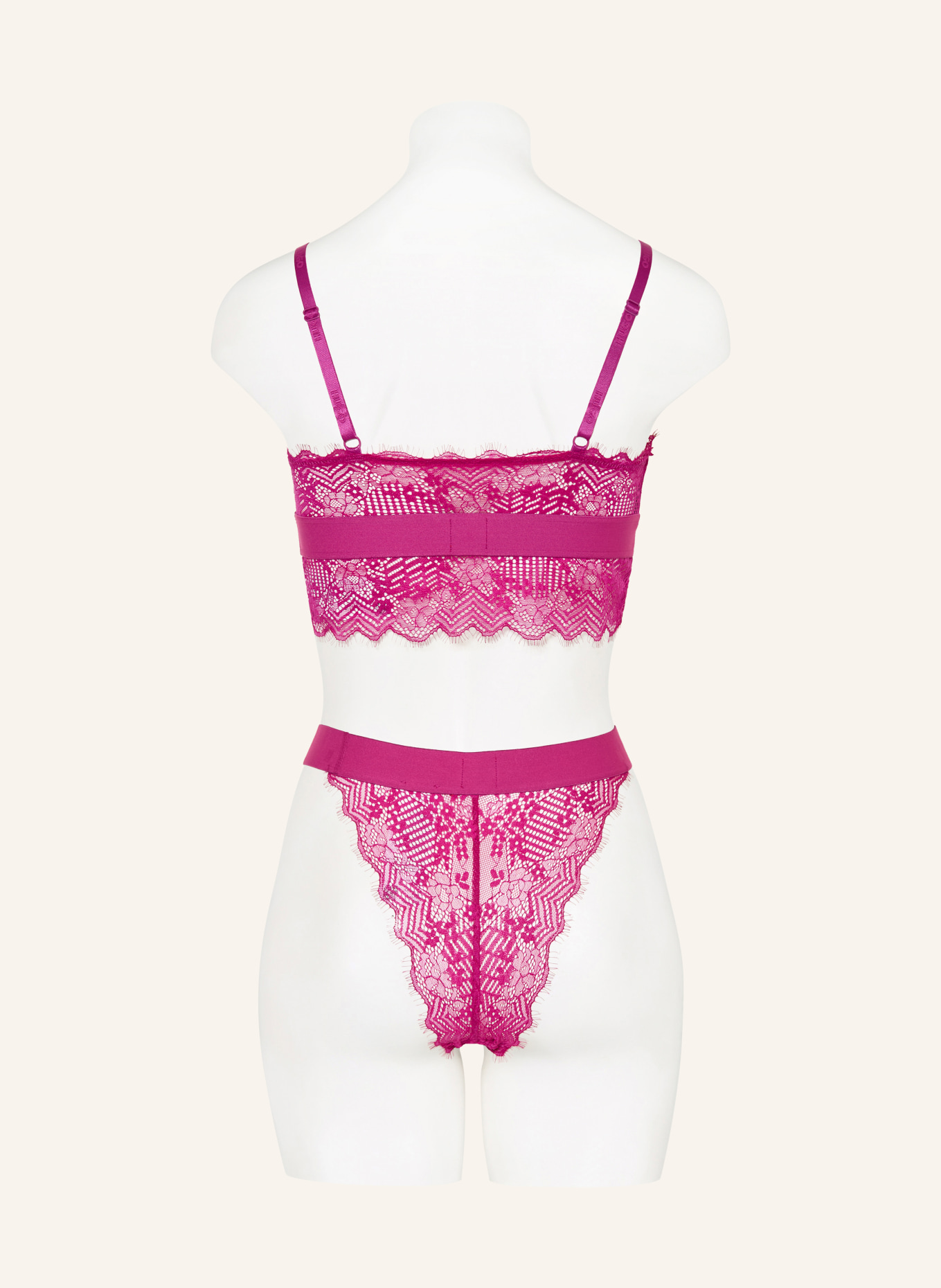 HUGO Slip LACE: FUCHSIA
