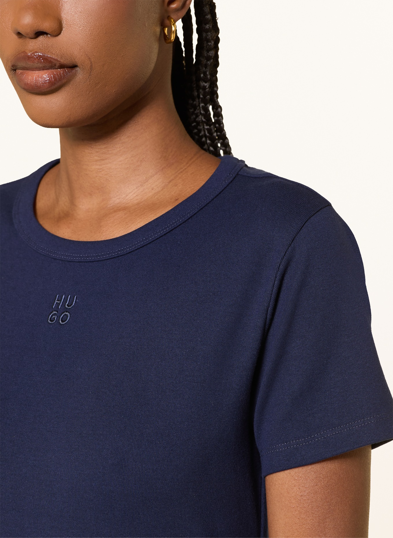 HUGO T-shirt DELORIS: BLEU
