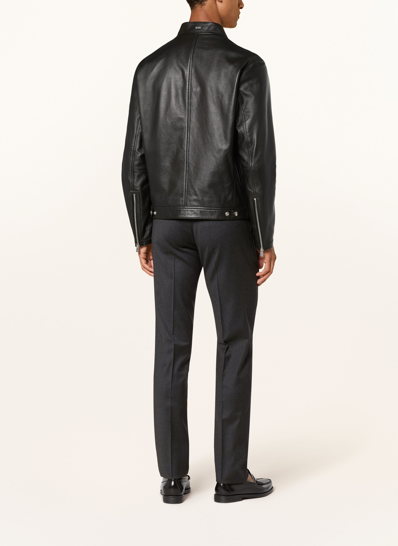 PT TORINO Pantalon slim fit: GRIS FONCÉ