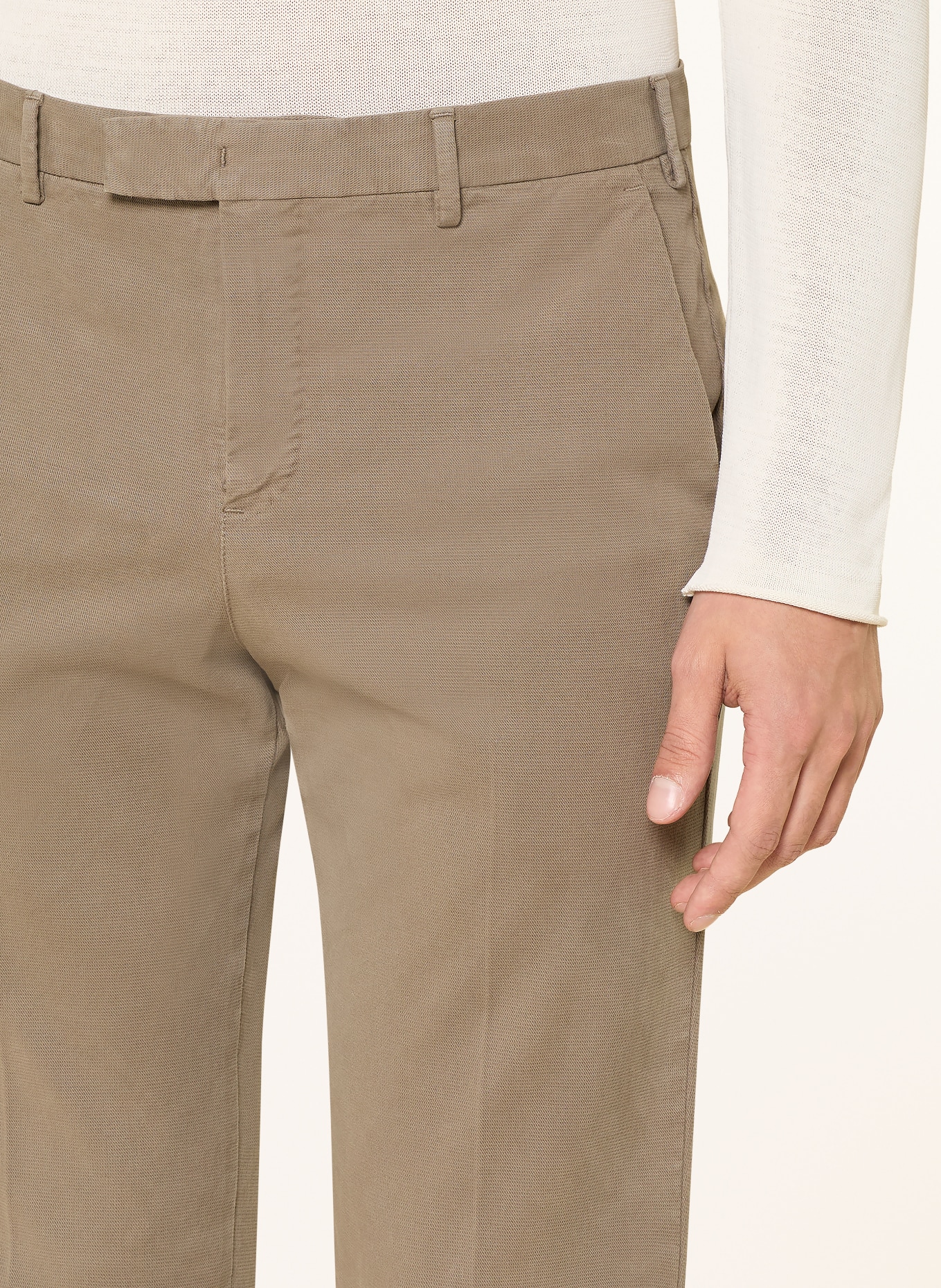 PT TORINO Chino Master Fit: MARRON CLAIR