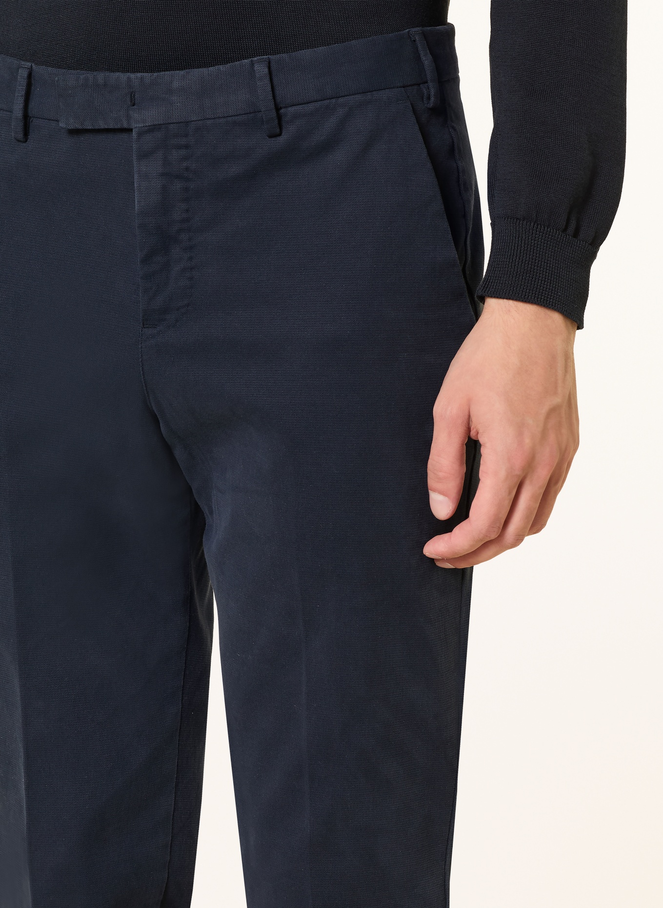 PT TORINO Chino Master Fit: BLEU FONCÉ