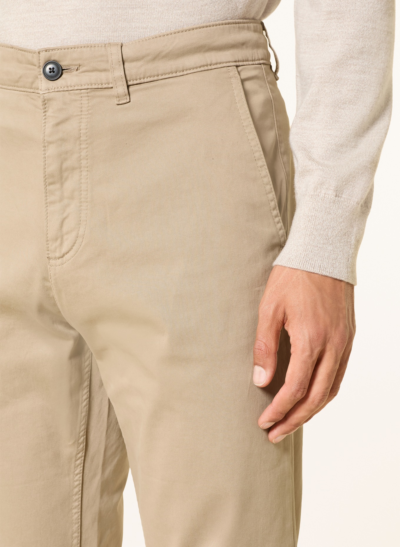 BOSS Chino REGULAR-1 Regular Fit: KHAKI