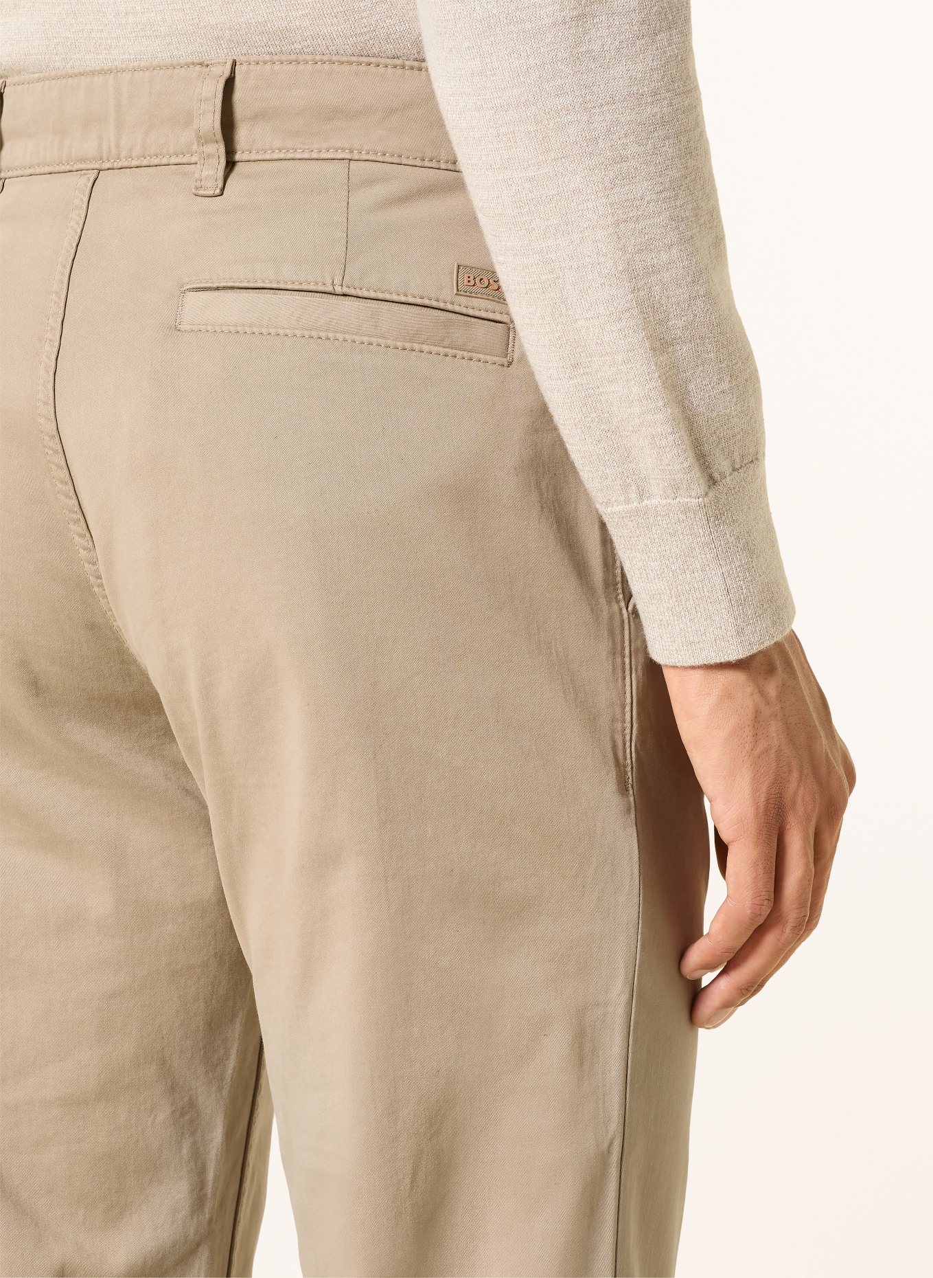 BOSS Chino REGULAR-1 Regular Fit: KHAKI