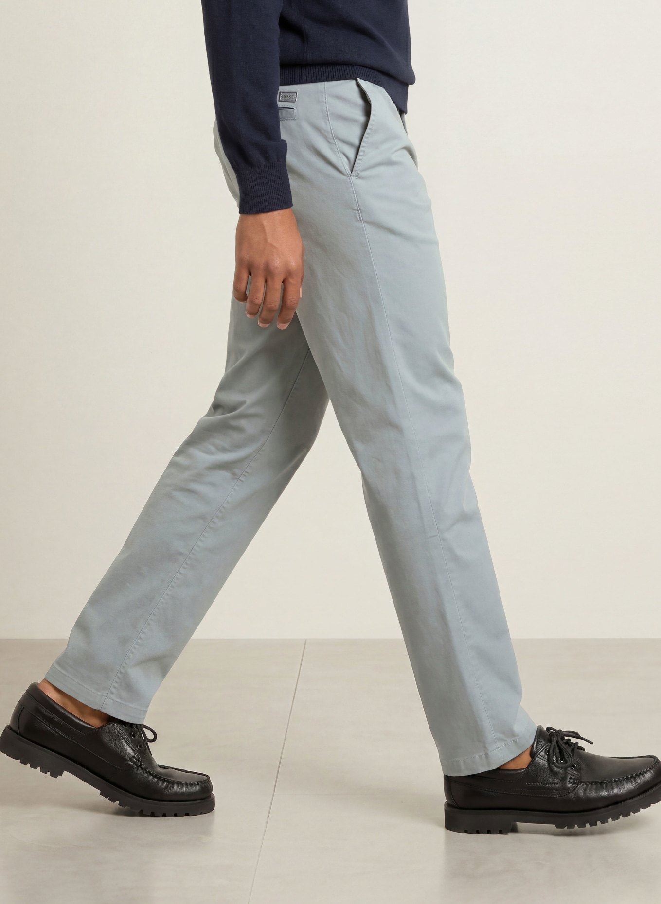 BOSS Chino REGULAR-1 Regular Fit: LIGHT GRAY