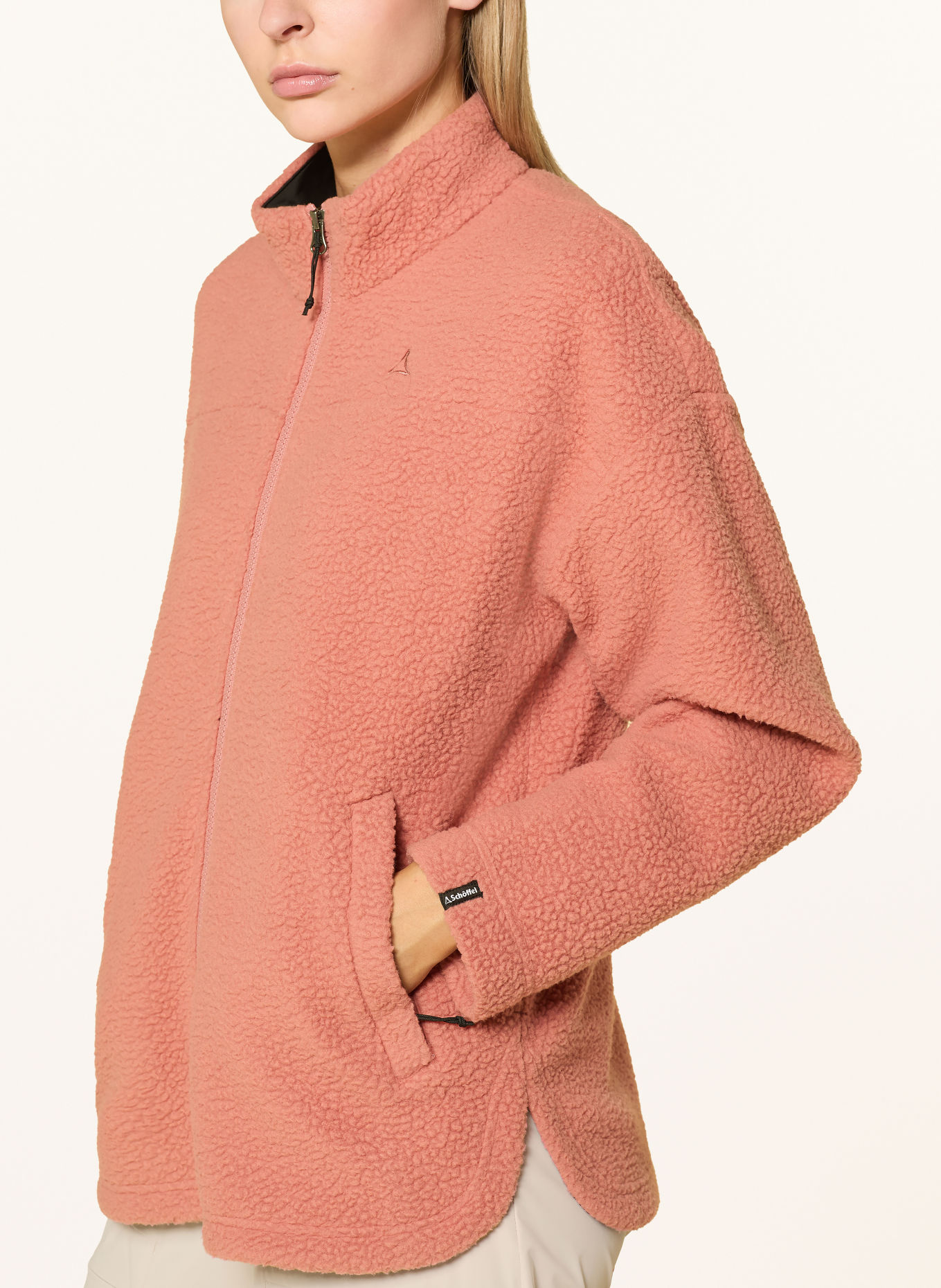 Schöffel Fleecejack PURGA: VIEUX ROSE