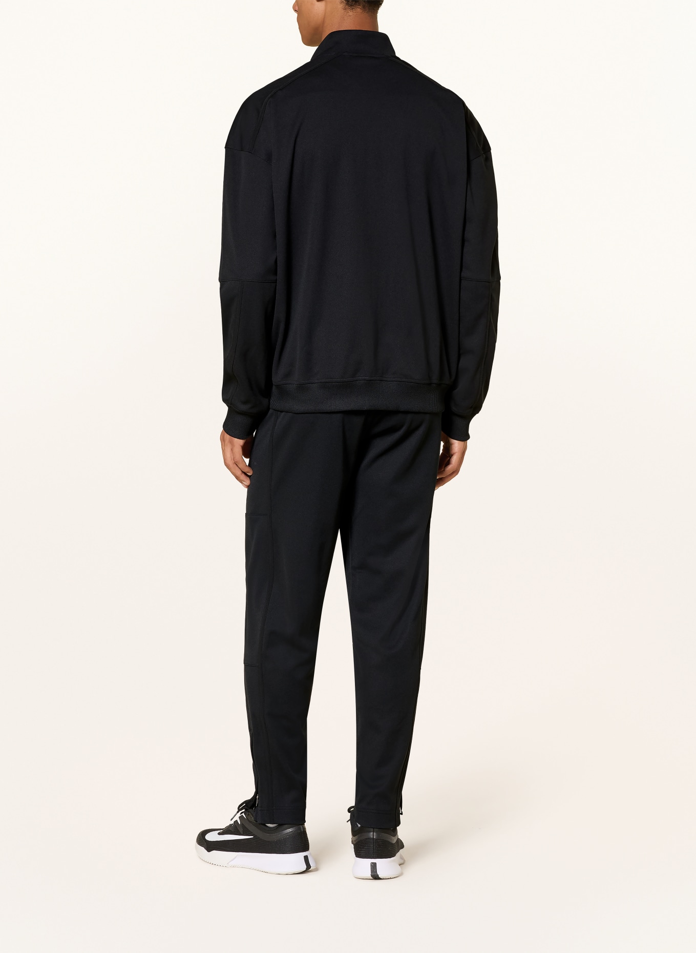 Nike Jacheta de antrenament COURT HERITAGE: NEGRU