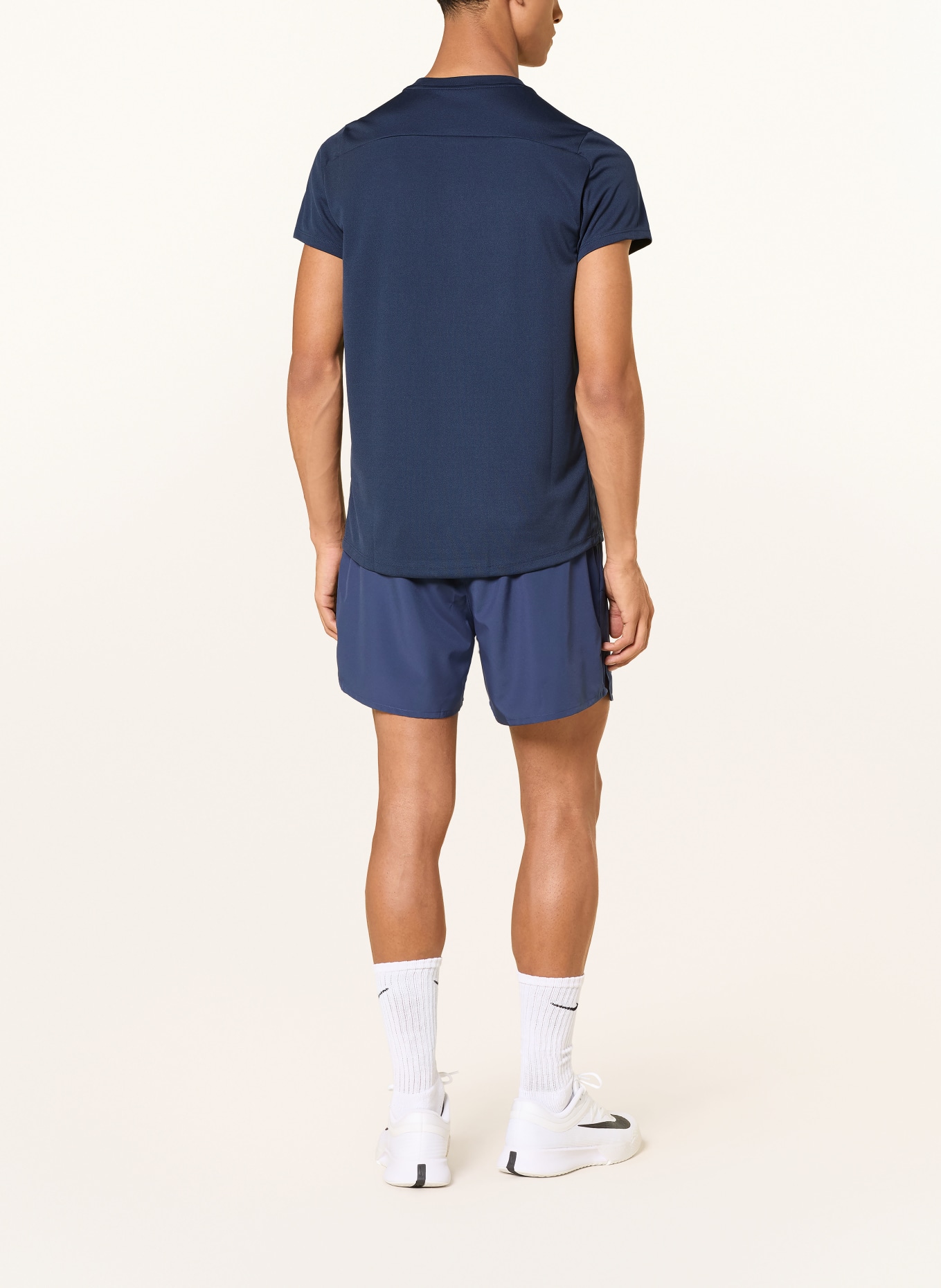 Nike T-shirt COURT DRI-FIT VICTORY: DARK BLUE / WHITE