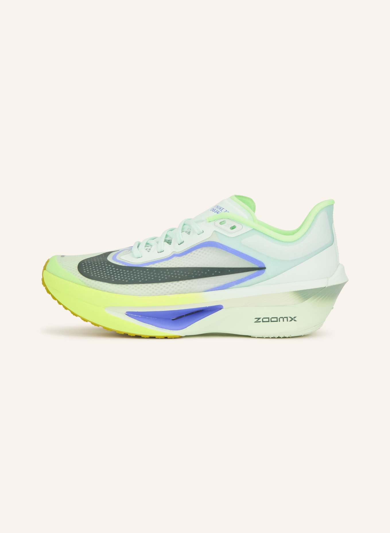 Nike Laufschuhe ZOOM FLY 6: HELLGRÜN / NEONGRÜN / SCHWARZ