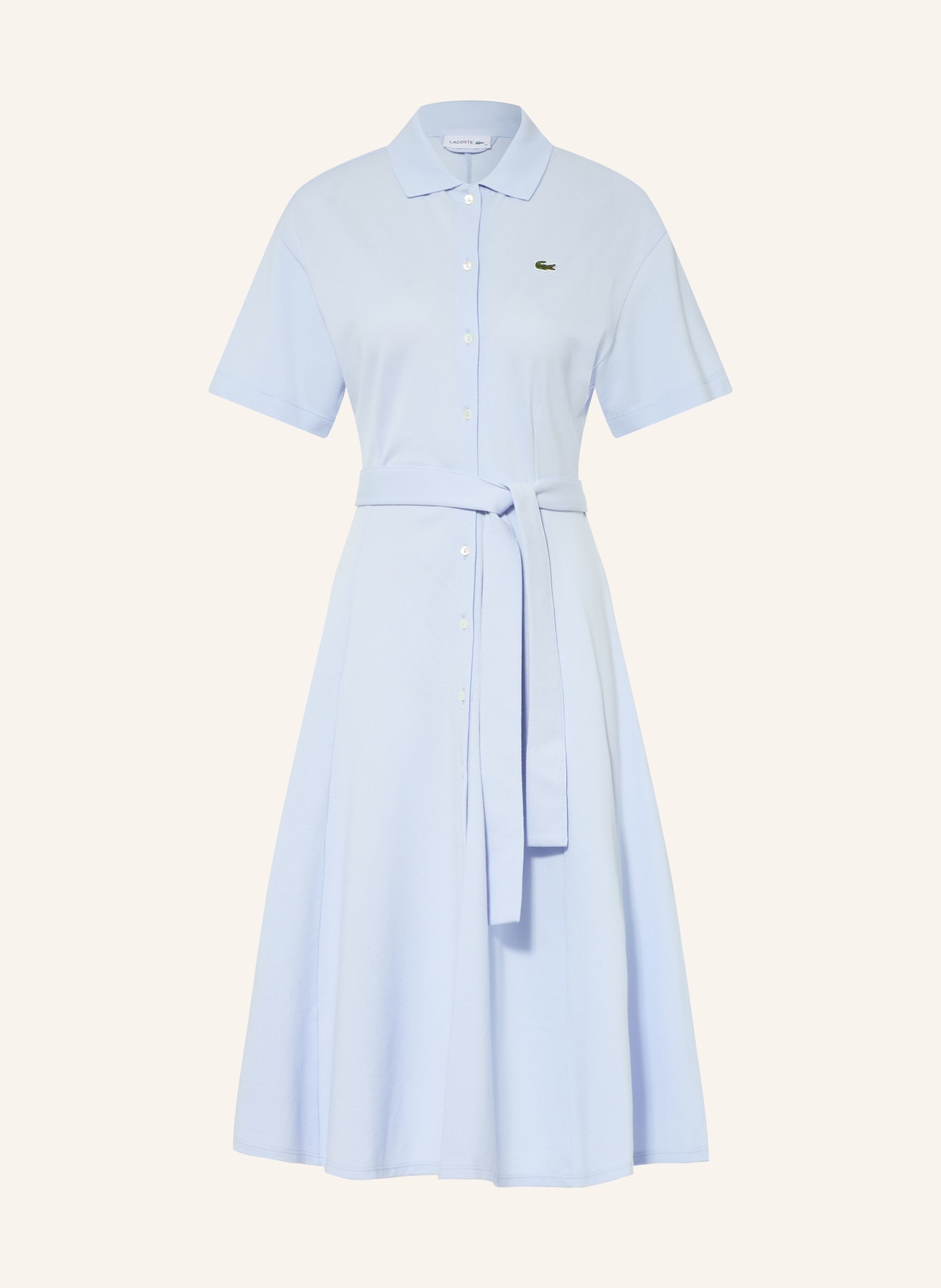 LACOSTE Kleid: HELLBLAU