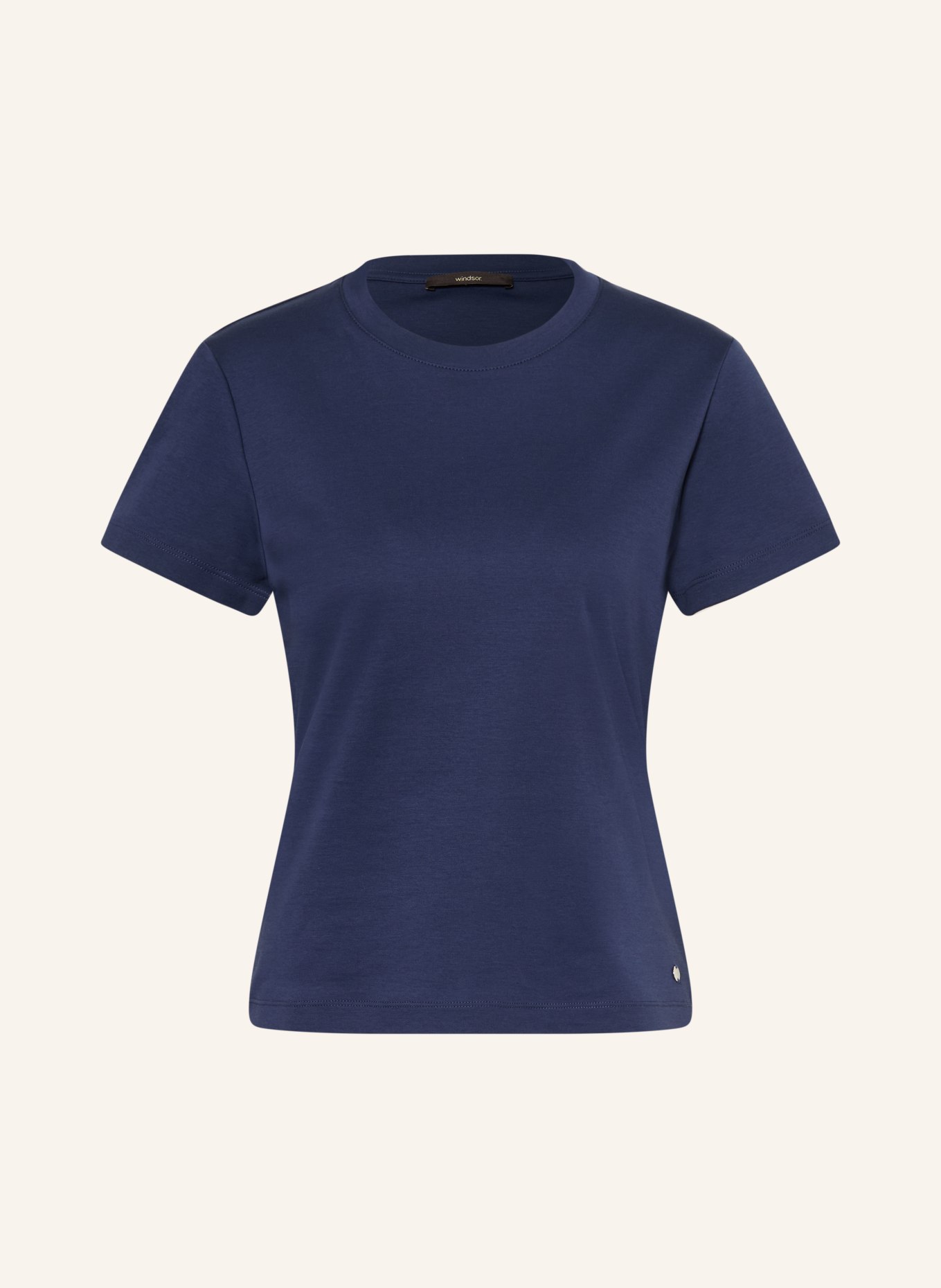 windsor. T-Shirt: DUNKELBLAU