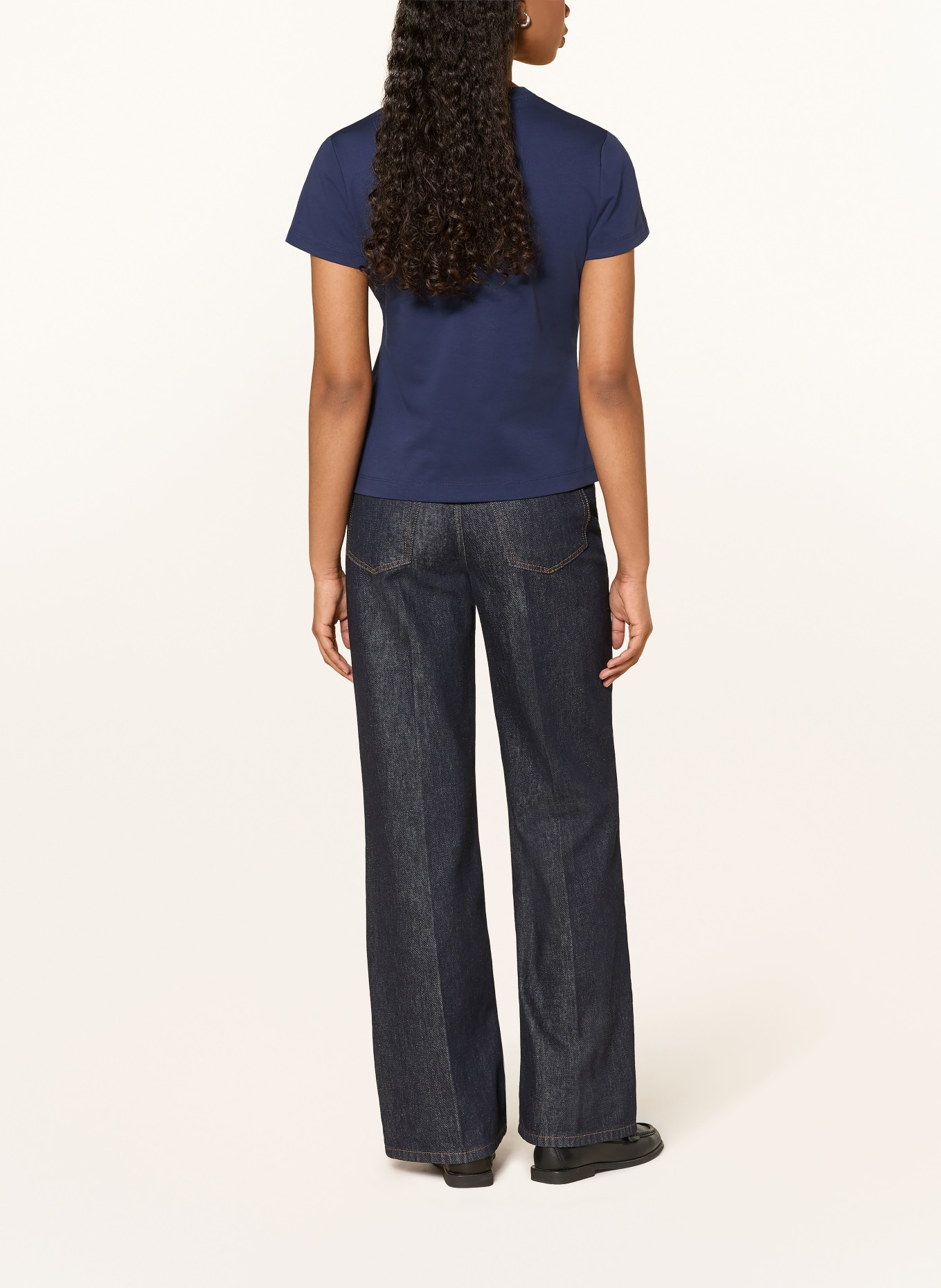 windsor. T-Shirt: DUNKELBLAU
