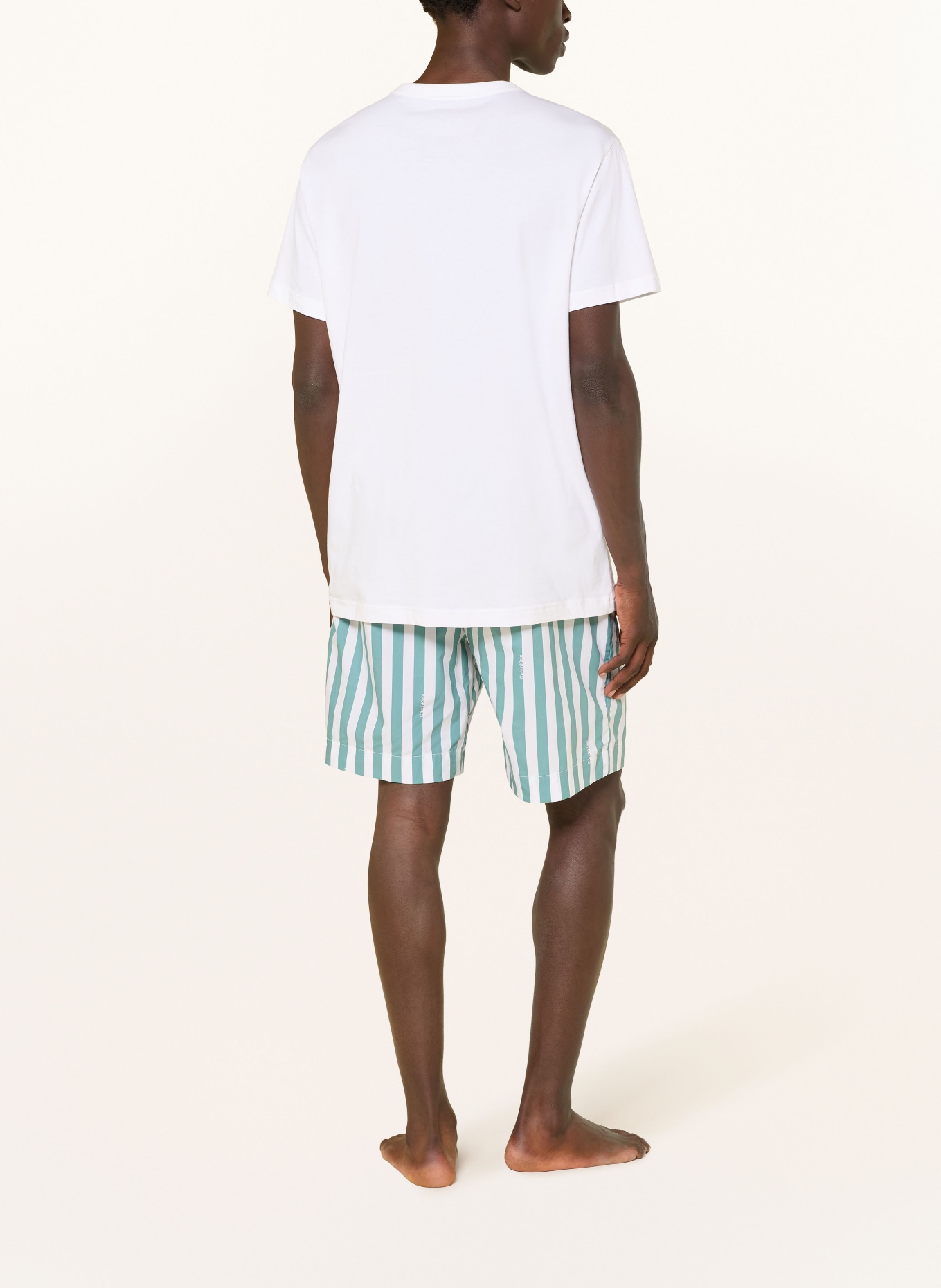 Calvin Klein sovshorts: TURKOS / VIT