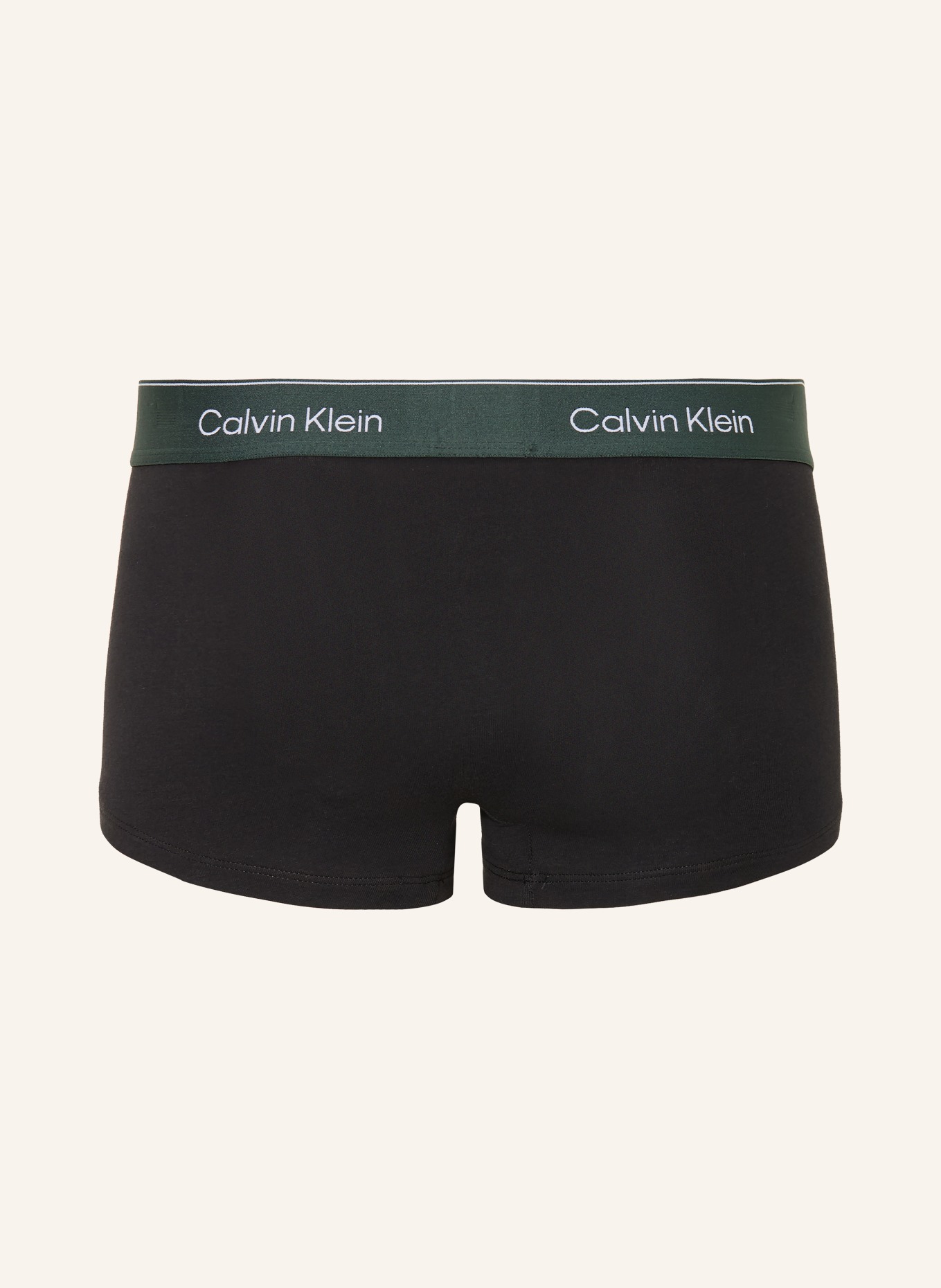 Calvin Klein 3er-Pack Boxershorts ICON COTTON STRETCH Low Rise: SCHWARZ