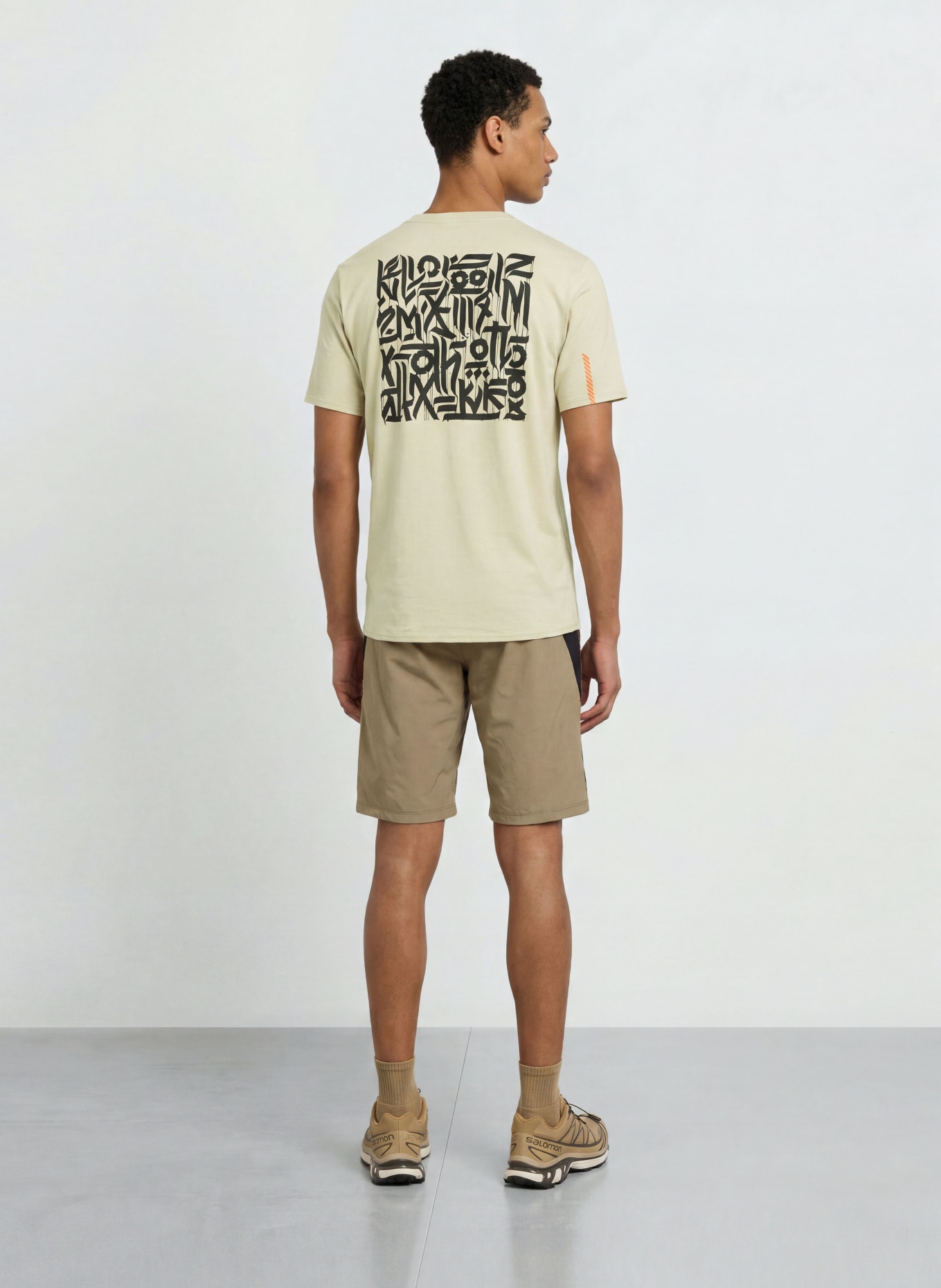 DYNAFIT T-shirt TRAIL: WIT / ZWART