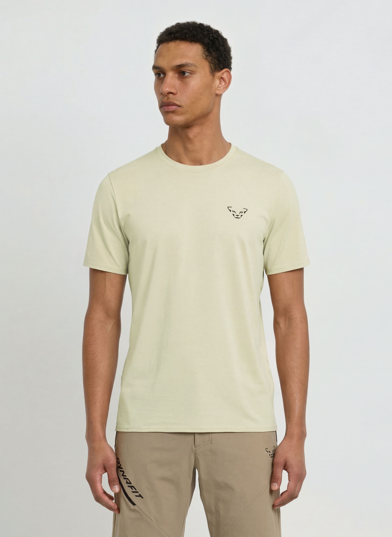 DYNAFIT T-shirt TRAIL: WIT / ZWART